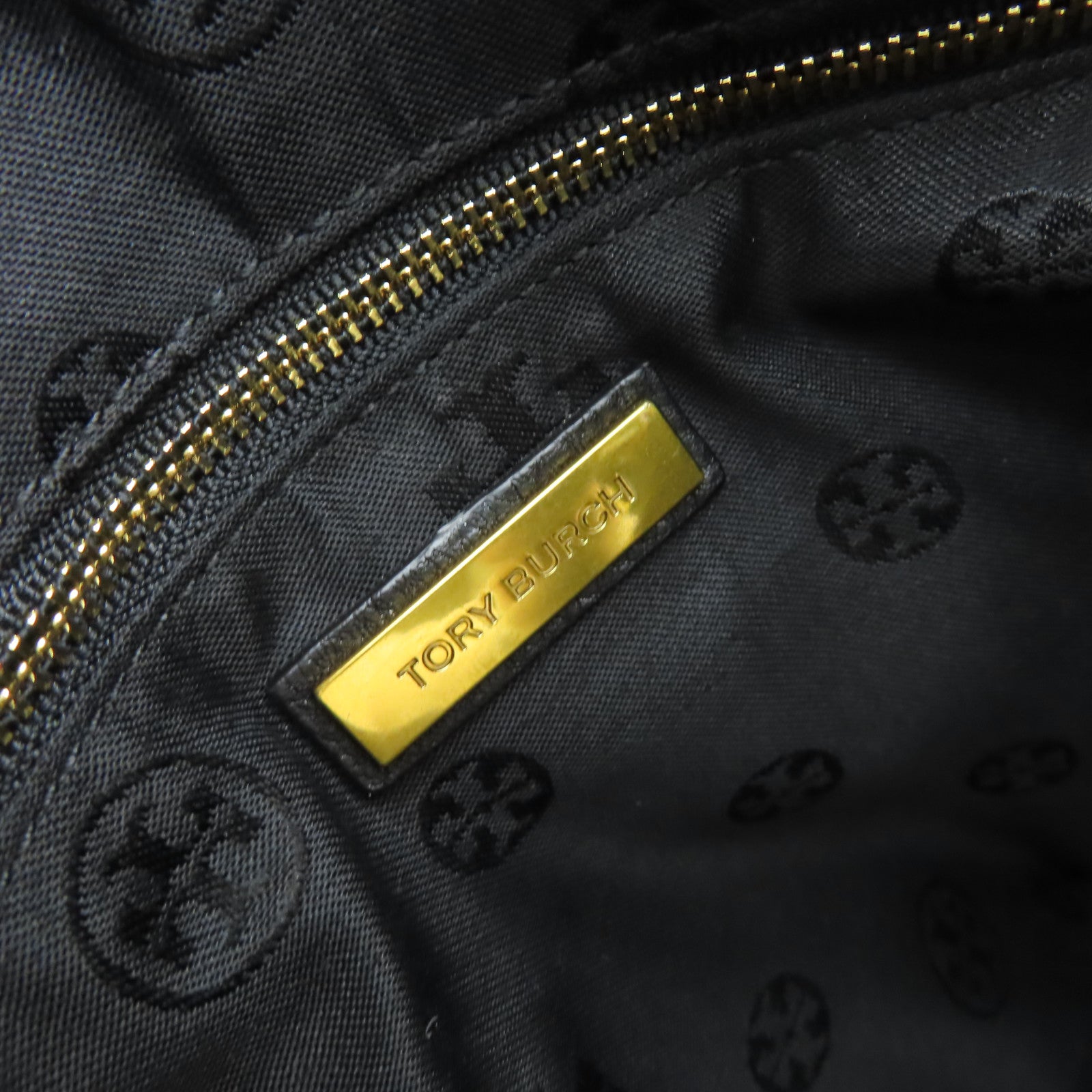 Tory Burch 牛皮皮革2Way Shoulder Bag手挽肩背兩用袋黑色