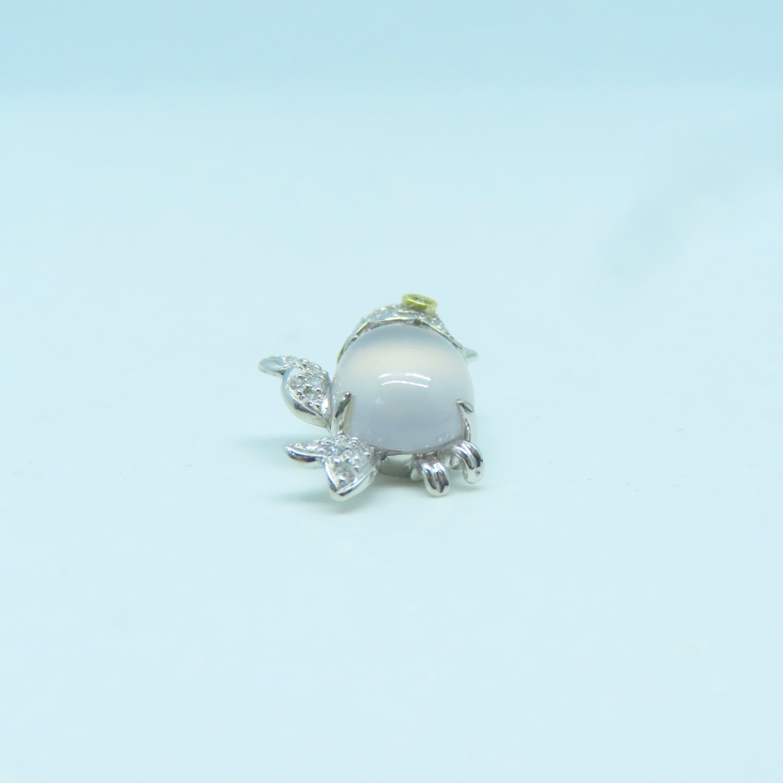 JEWELRY K18白金Pendant吊墜銀色