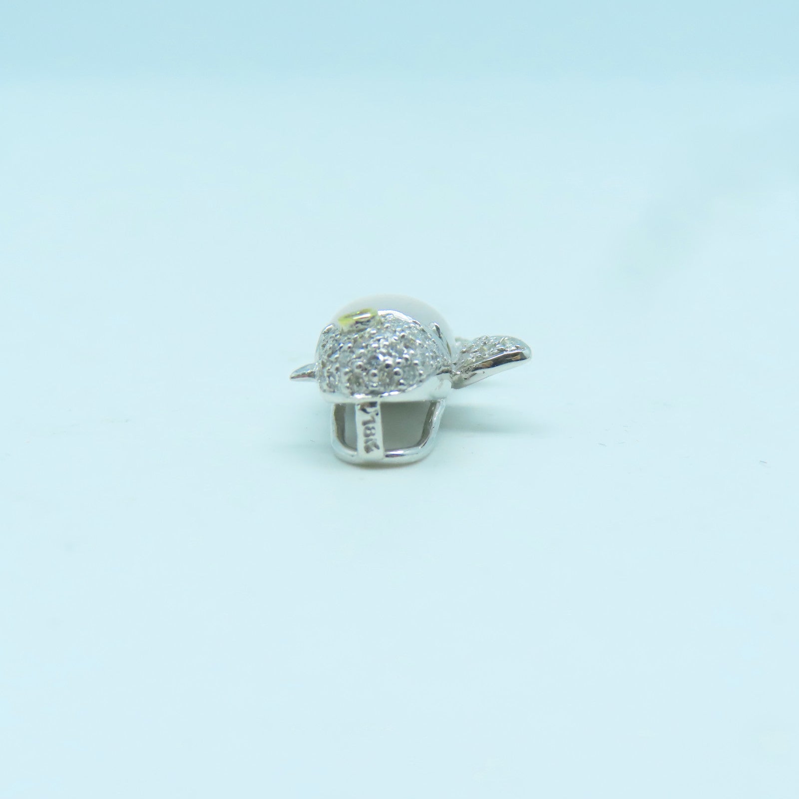 JEWELRY K18白金Pendant吊墜銀色