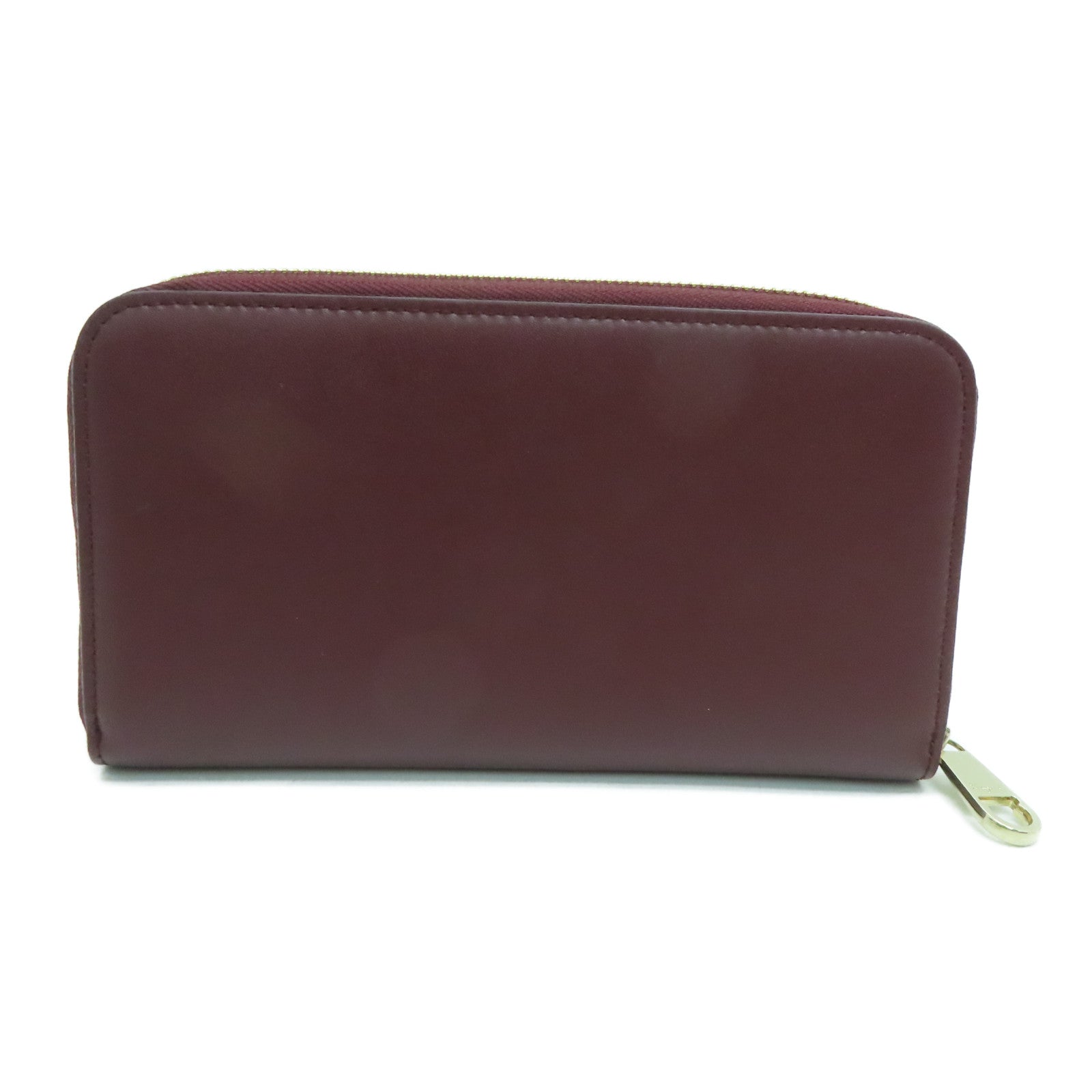 Salvatore Ferragamo 牛皮皮革Long Wallet金扣长钱包红色
