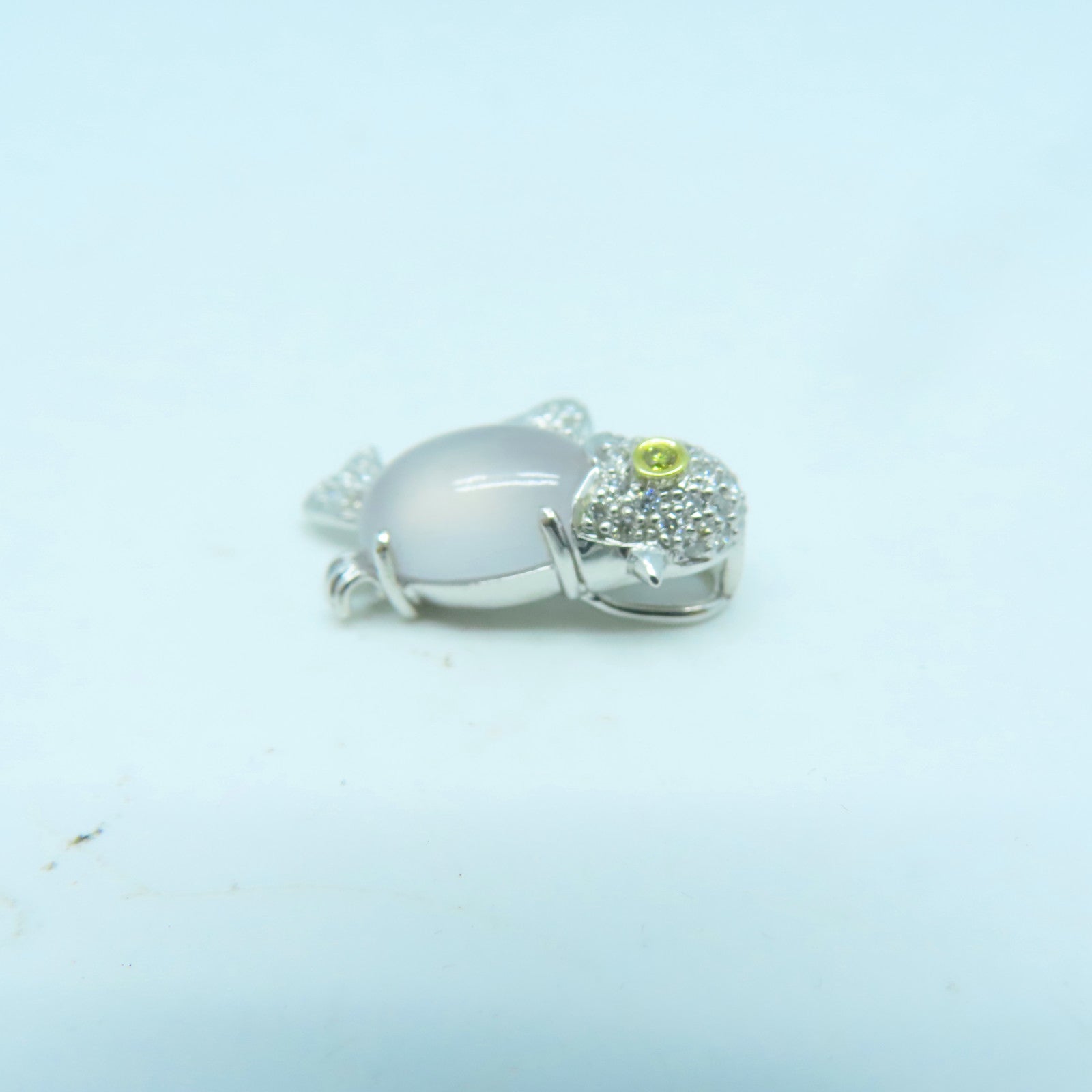 JEWELRY K18白金Pendant吊墜銀色
