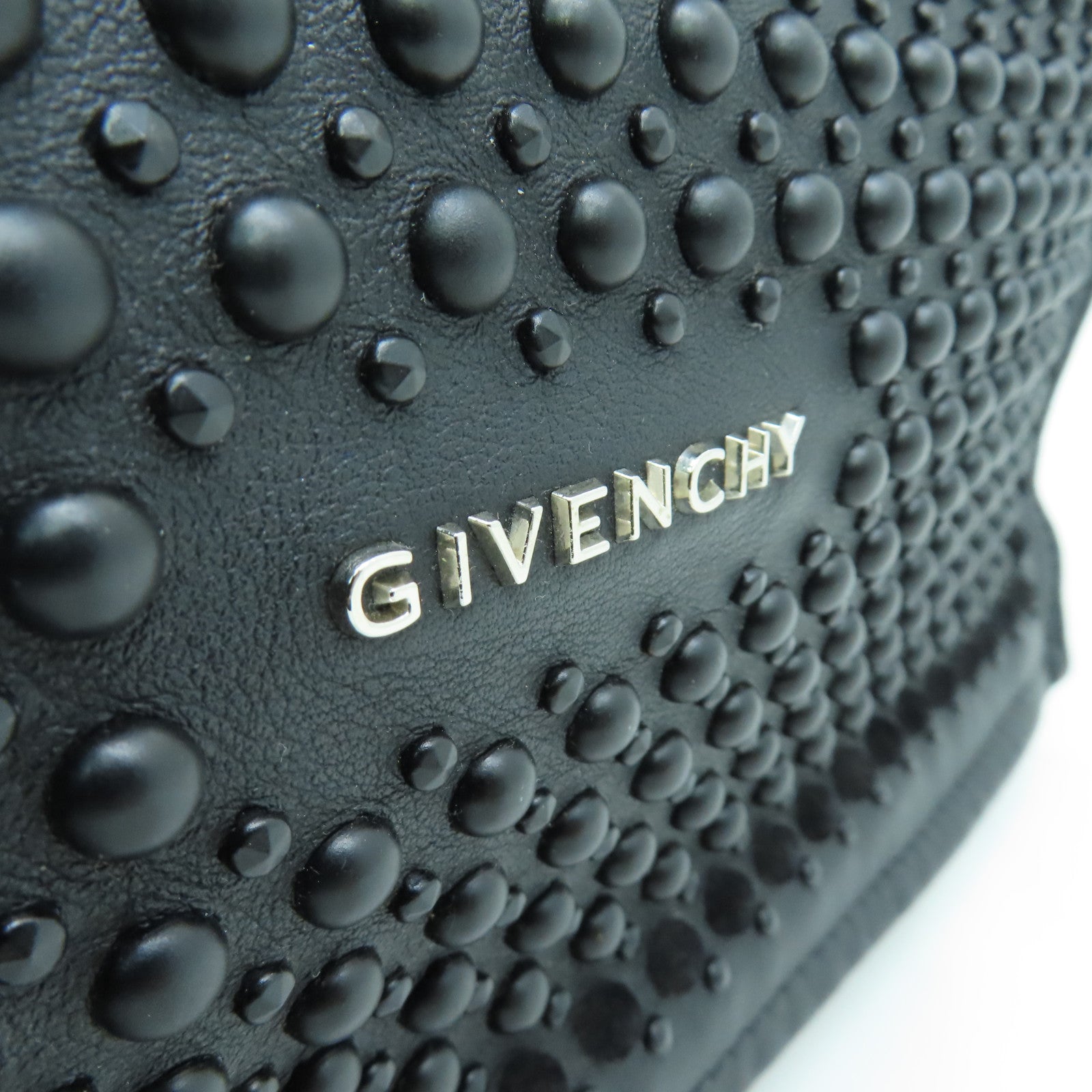 GIVENCHY 牛皮皮革Pandora肩背袋黑色