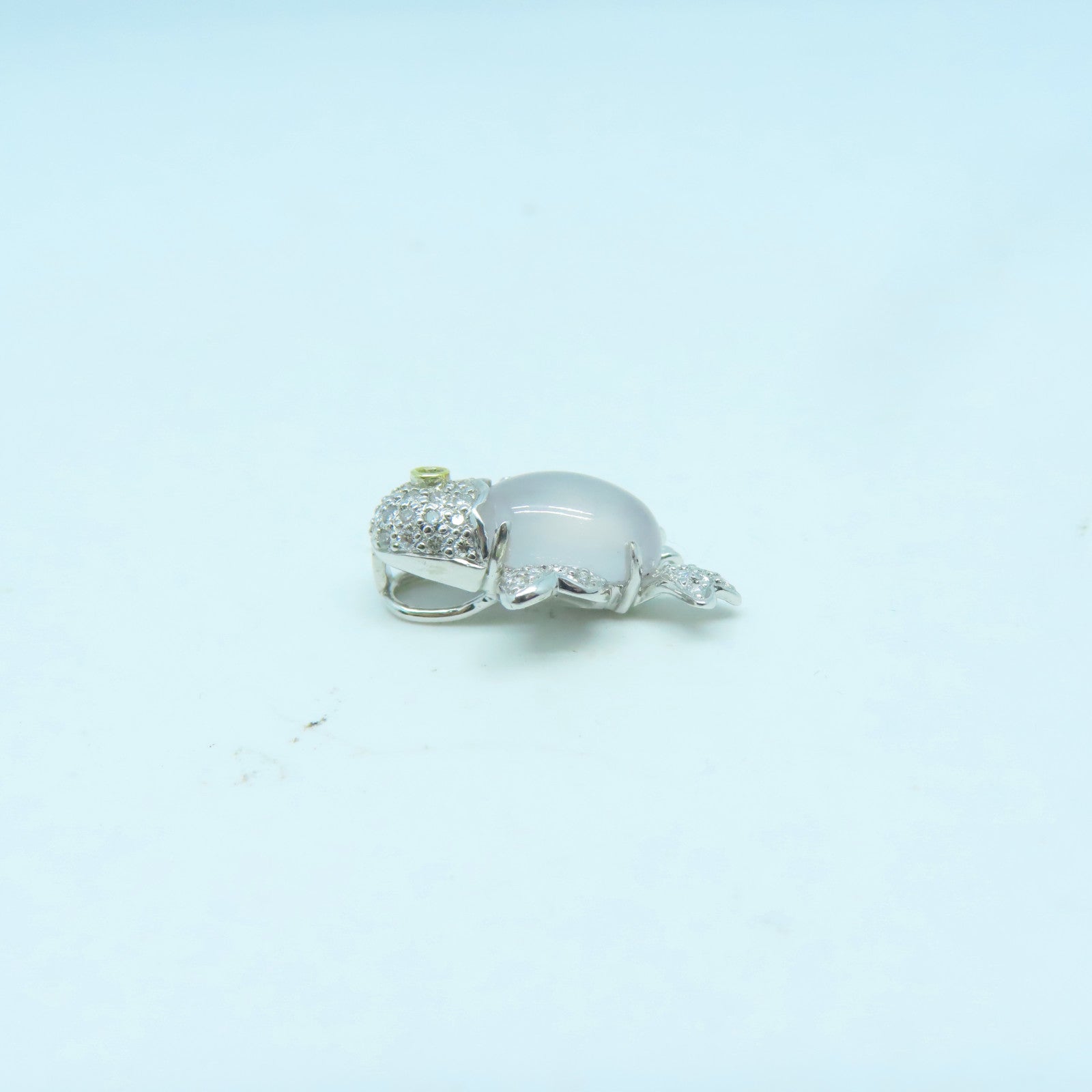 JEWELRY K18白金Pendant吊墜銀色