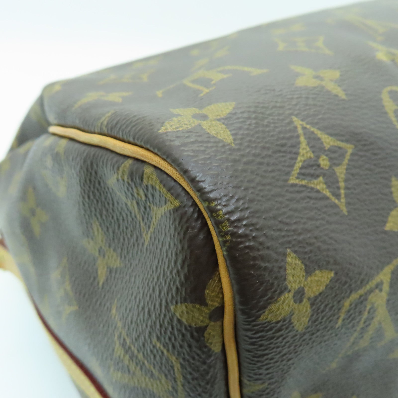 LOUIS VUITTON Monogram Speedy Bandouliere 30金扣手挽肩背兩用袋啡色