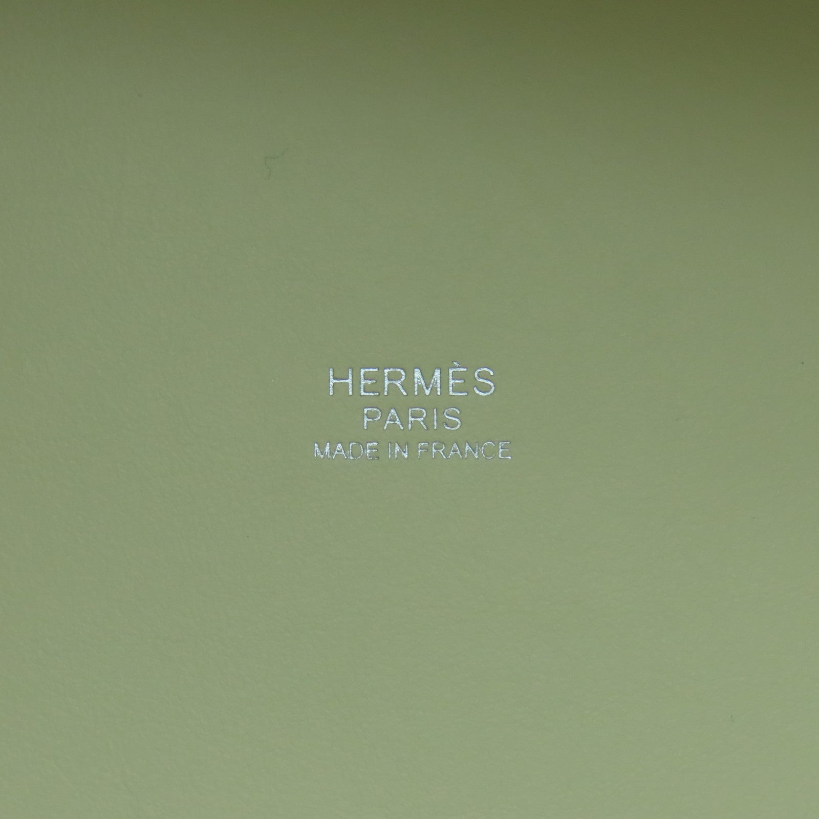 HERMES Swift皮革Picotin Lucky Daisy PM银扣手挽袋Nata白色/绿色