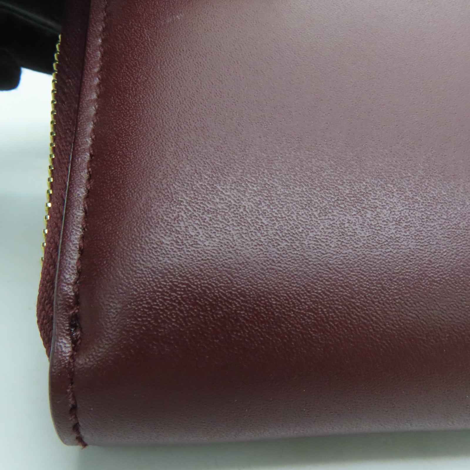 Salvatore Ferragamo 牛皮皮革Long Wallet金扣长钱包红色