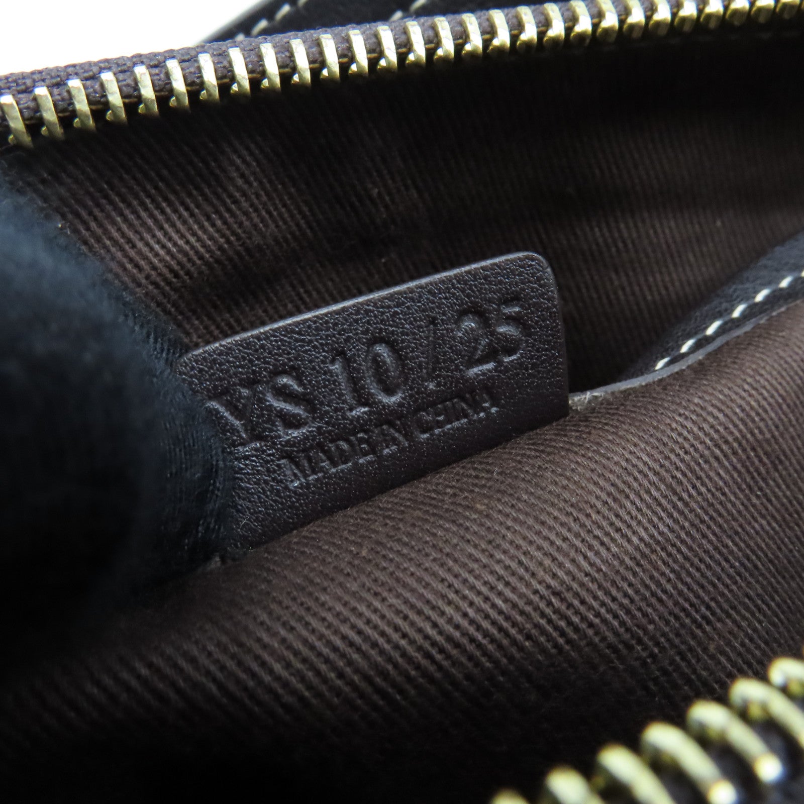 CELINE 帆布Handbag金扣手挽袋啡色
