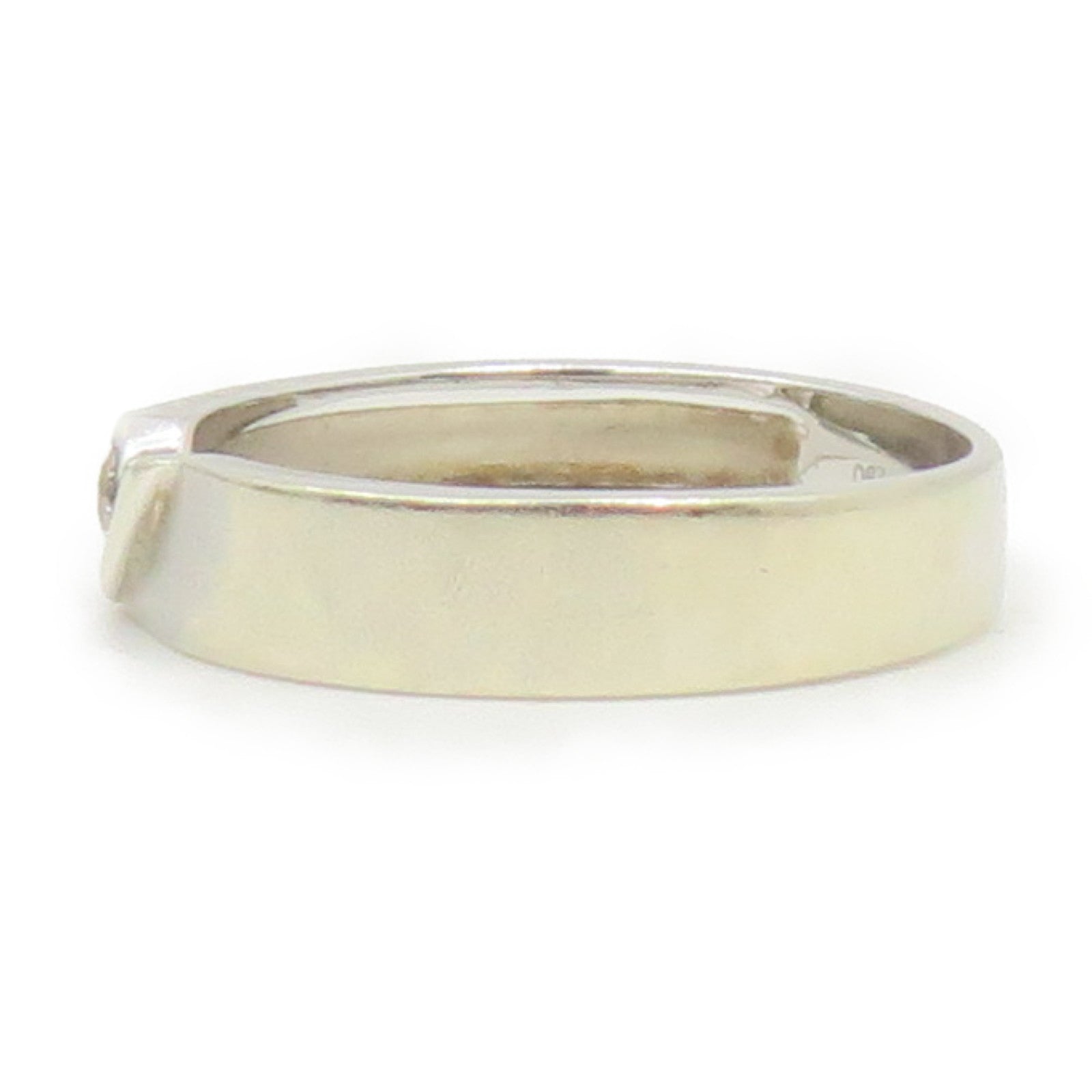JEWELRY 【激減優惠】18K白金Diamond Ring鑽石戒指US#7.75