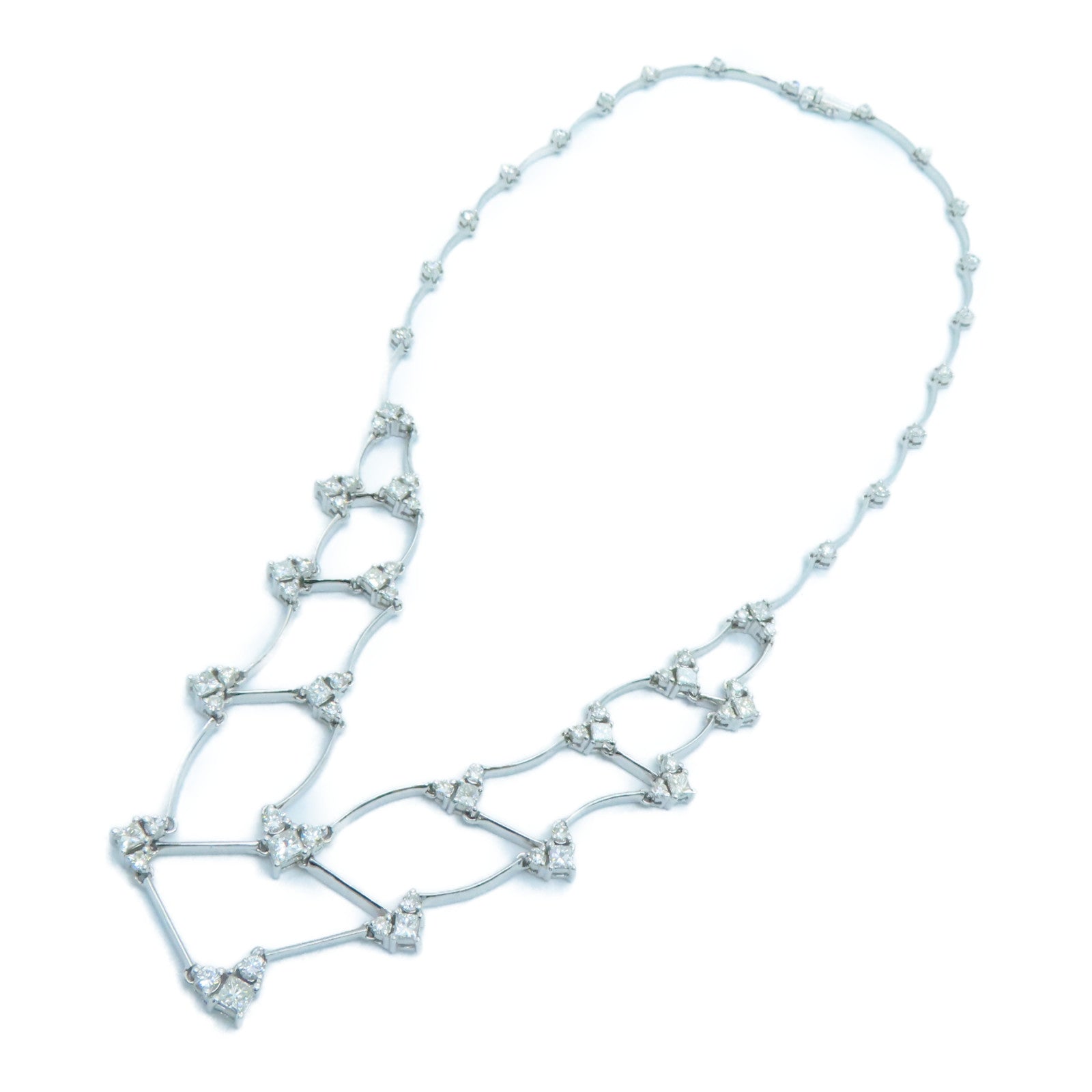 JEWELRY 【激減優惠】18K白金Diamond Necklace 3.62ct鑽石項鍊