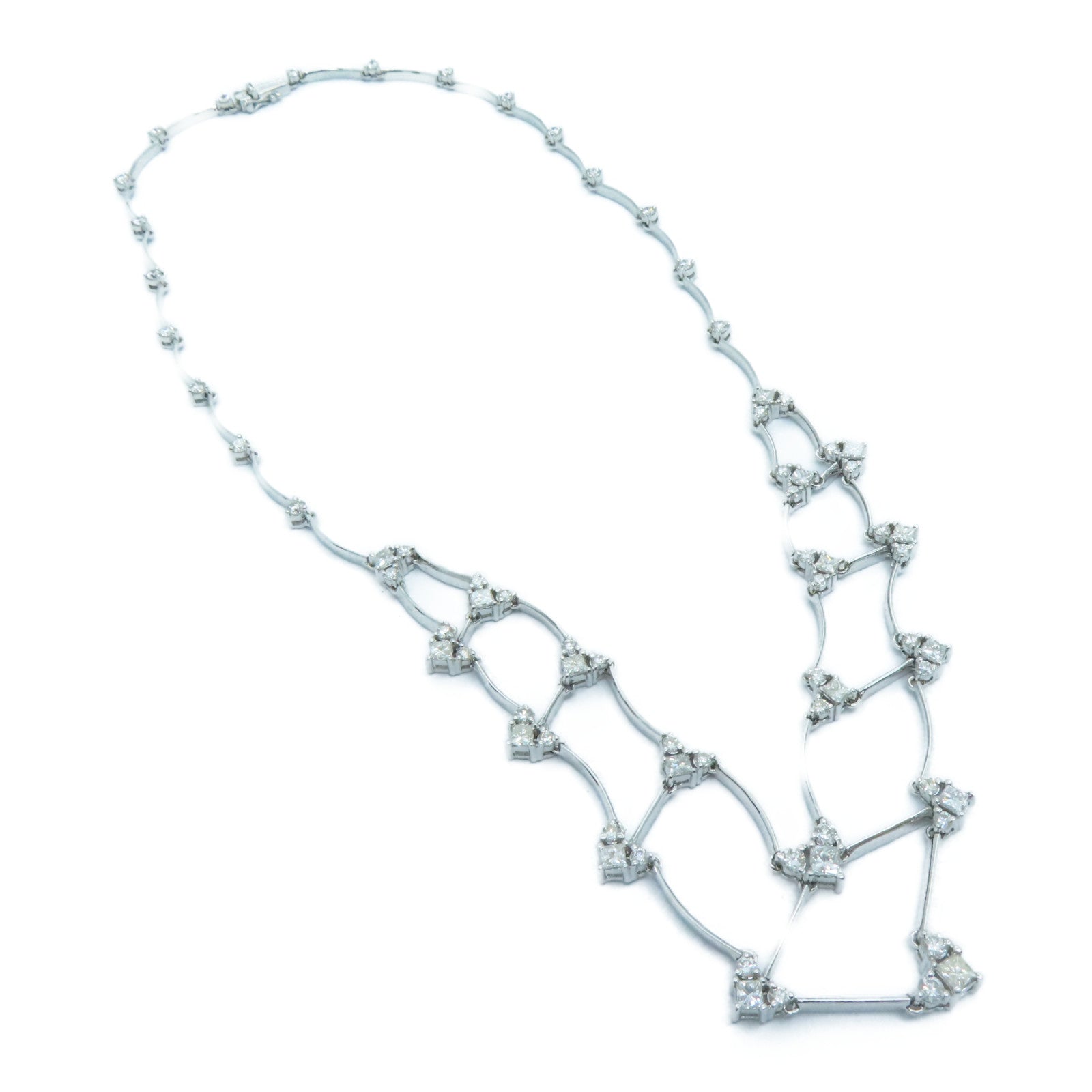 JEWELRY 【激減優惠】18K白金Diamond Necklace 3.62ct鑽石項鍊