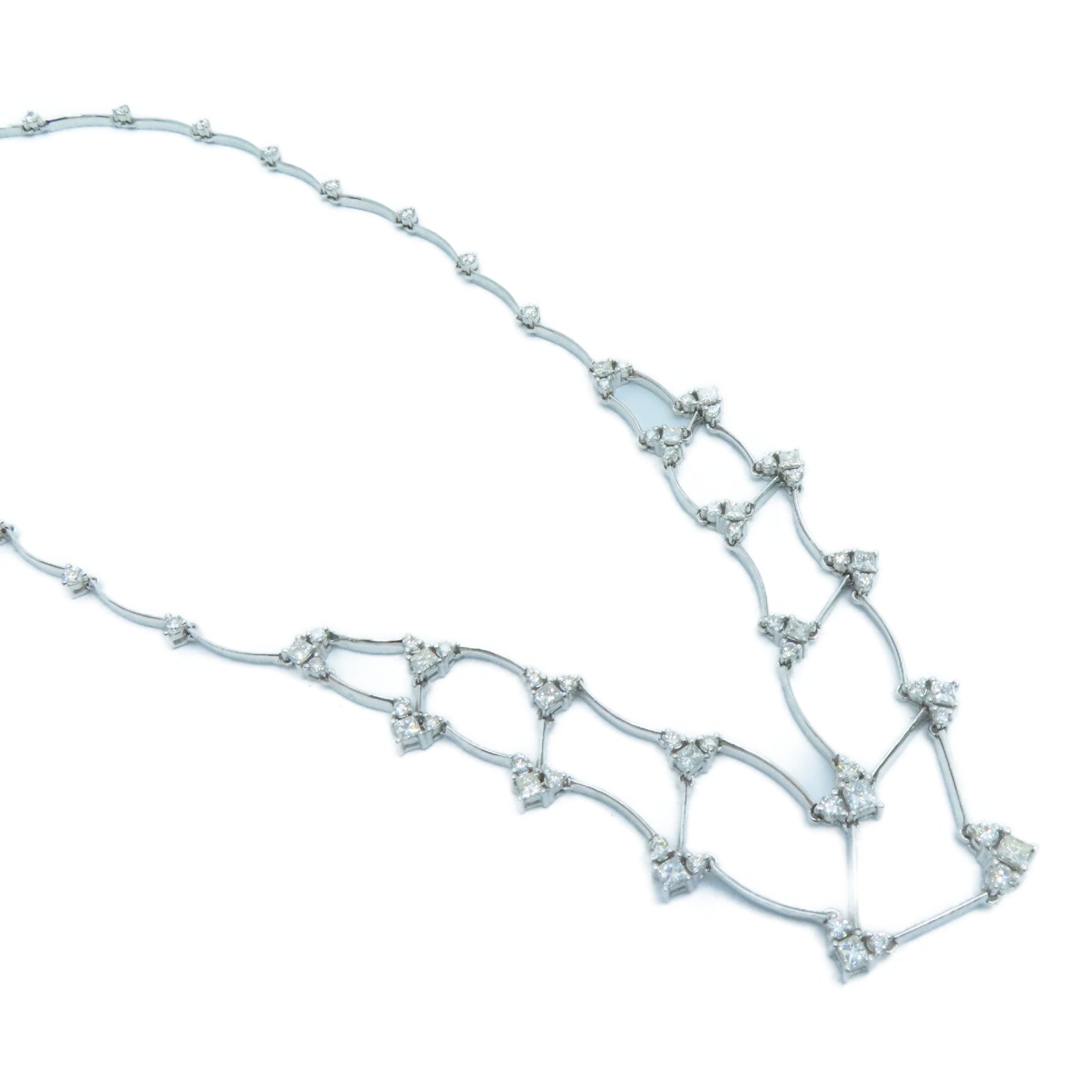 JEWELRY 【激減優惠】18K白金Diamond Necklace 3.62ct鑽石項鍊