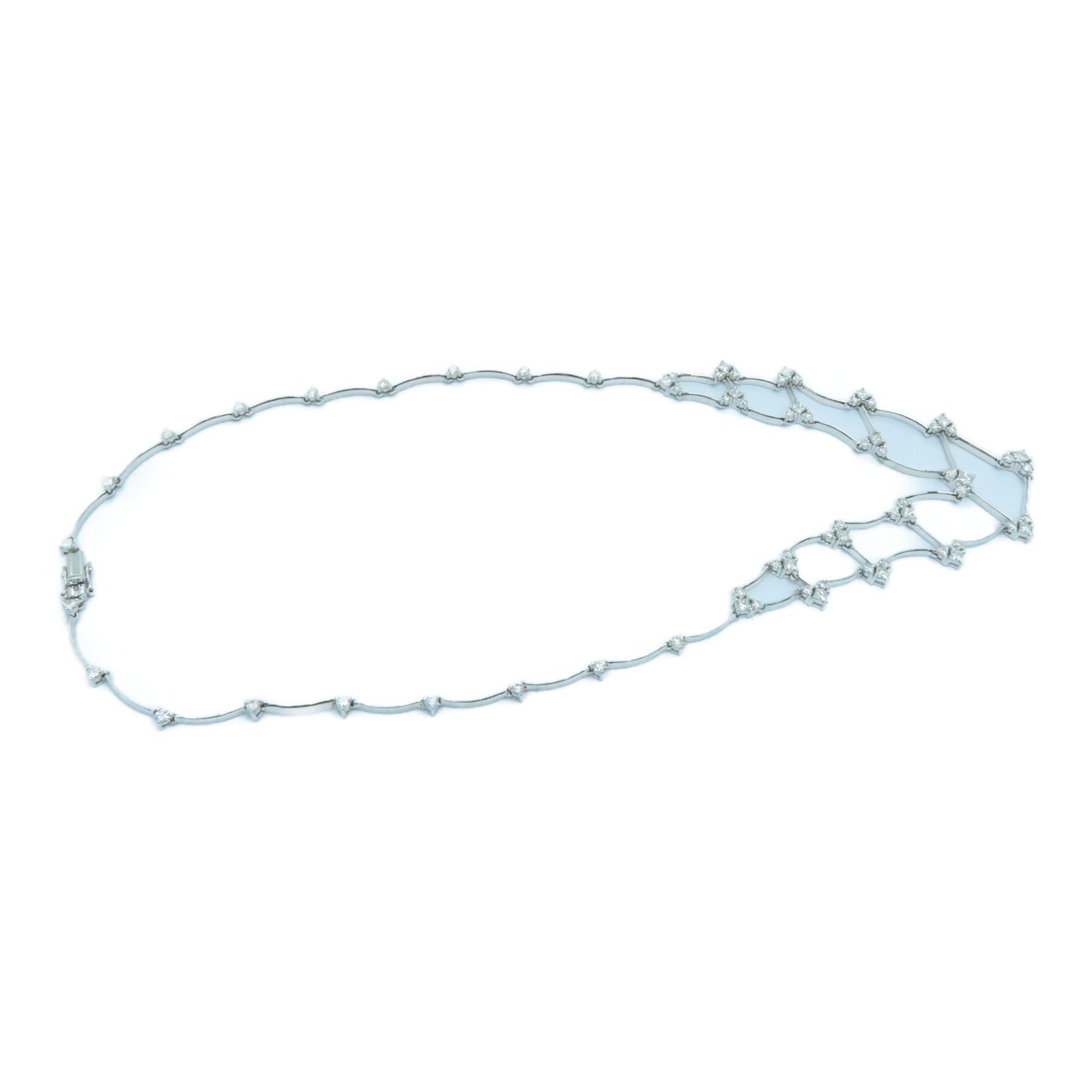 JEWELRY 【激減優惠】18K白金Diamond Necklace 3.62ct鑽石項鍊