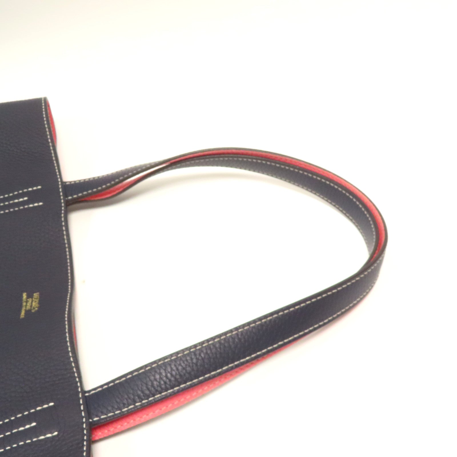 HERMES Clemence皮革Double Sens肩背袋