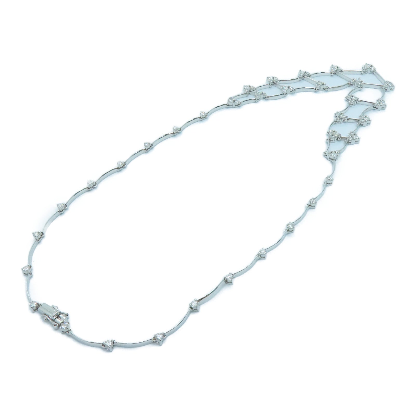 JEWELRY 【激減優惠】18K白金Diamond Necklace 3.62ct鑽石項鍊