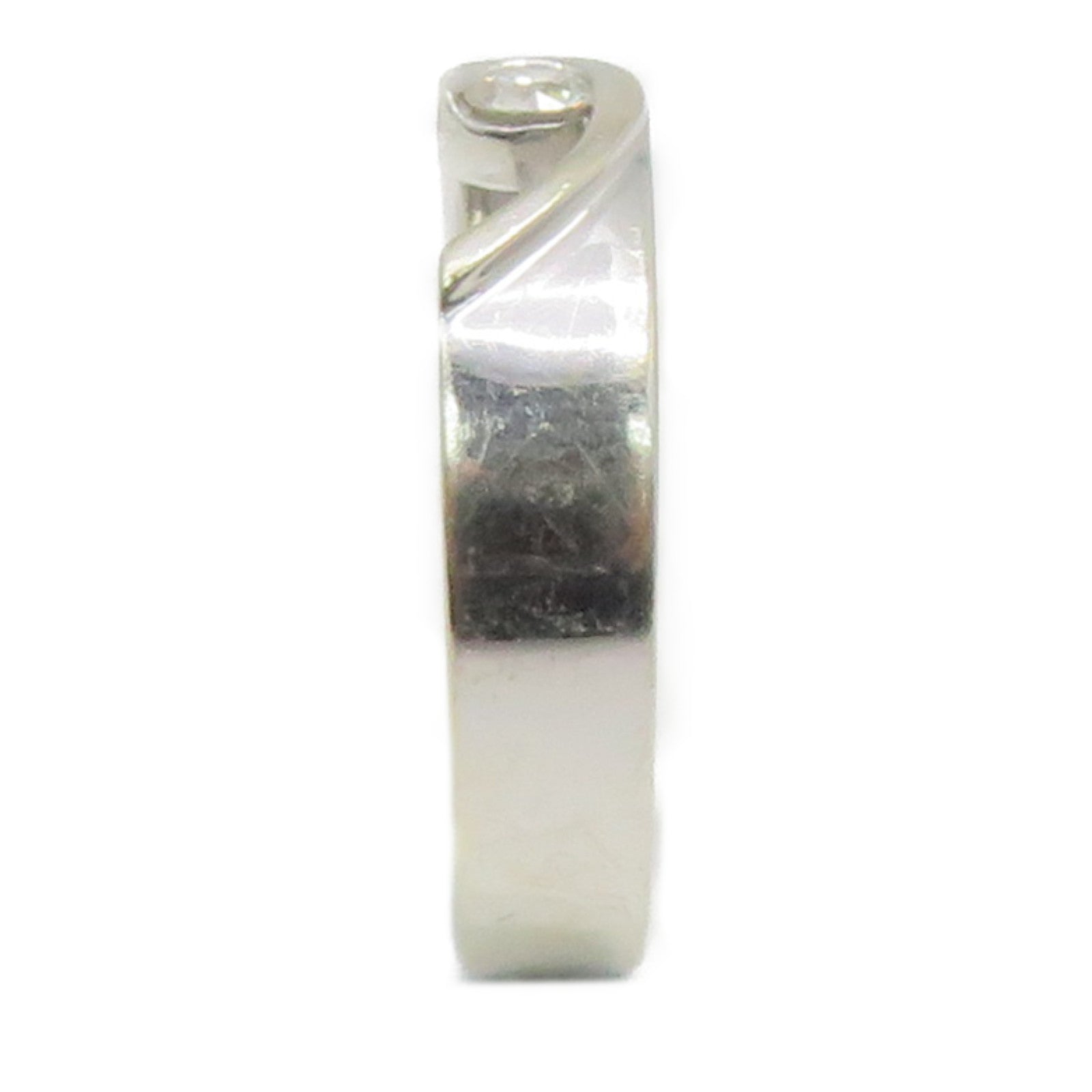 JEWELRY [Sharp Discount] 18K White Gold Diamond Ring US#6.75