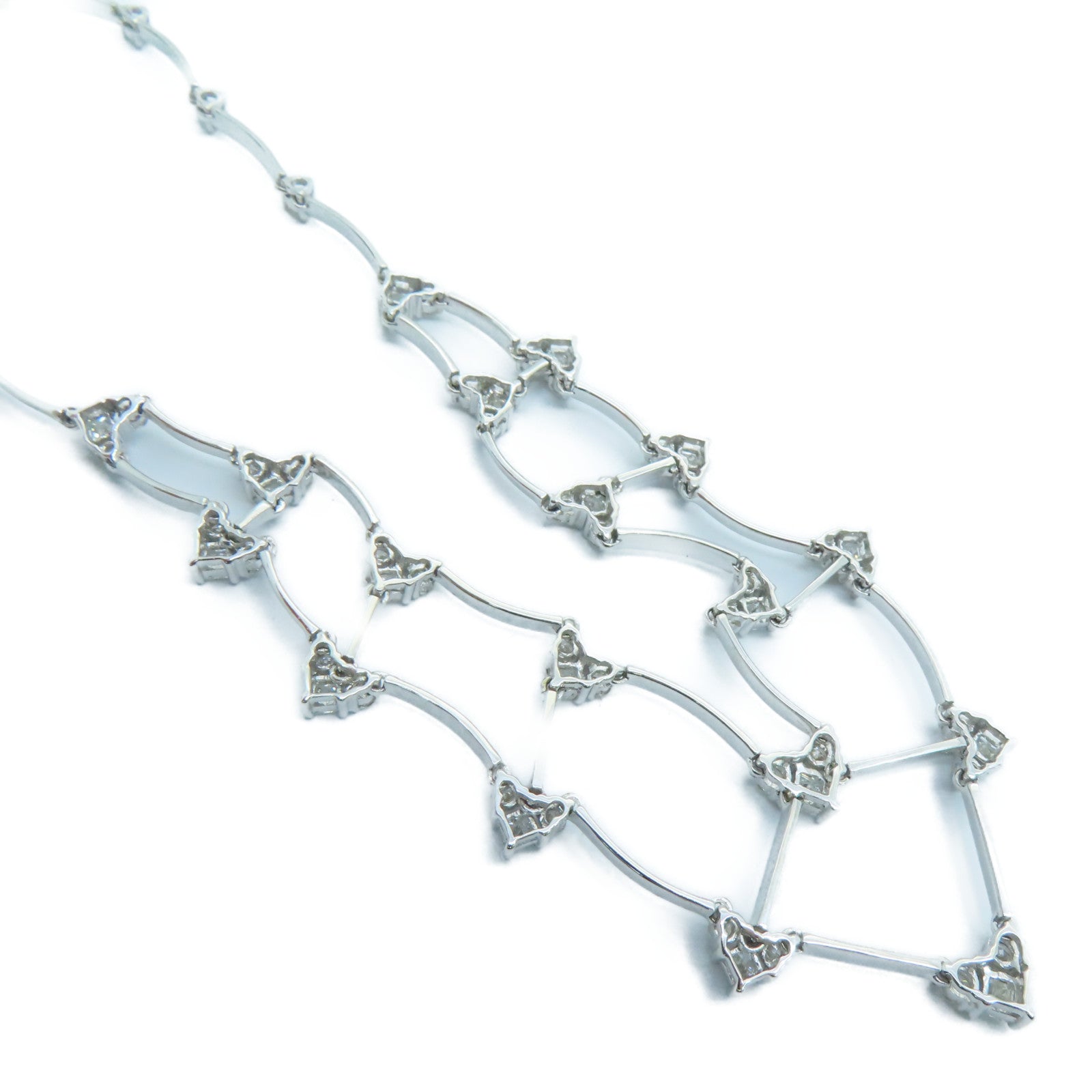 JEWELRY 【激減優惠】18K白金Diamond Necklace 3.62ct鑽石項鍊