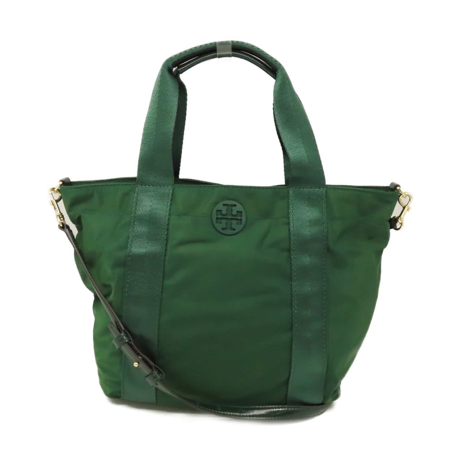 Tory Burch 尼龍2Way Shoulder Bag手挽肩背兩用袋綠色