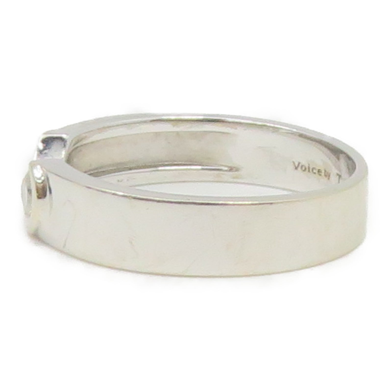 JEWELRY [Sharp Discount] 18K White Gold Diamond Ring US#6.75