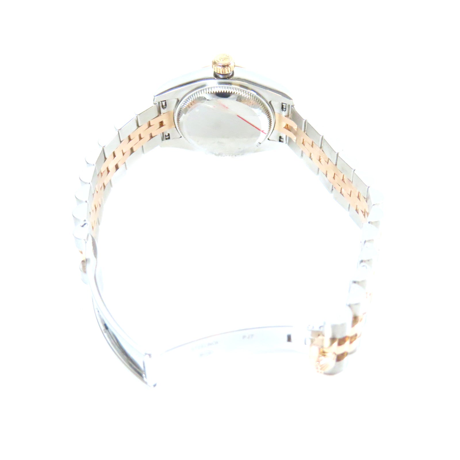 ROLEX Datejust 26mm 18K玫瑰金/不鏽鋼自動機芯手錶玫瑰金色/銀色