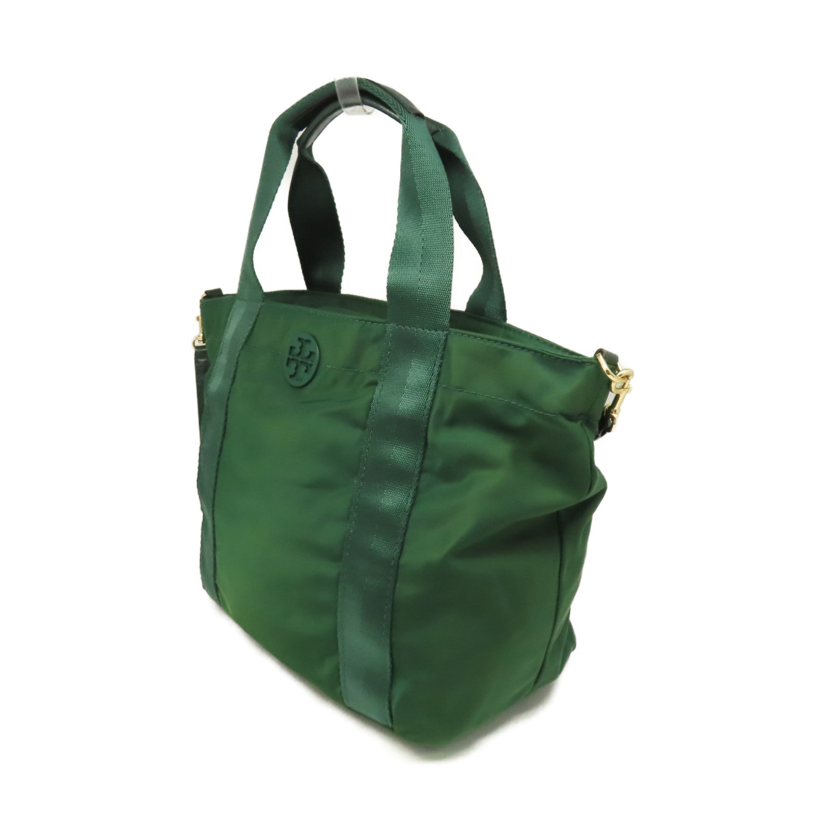 Tory Burch 尼龍2Way Shoulder Bag手挽肩背兩用袋綠色