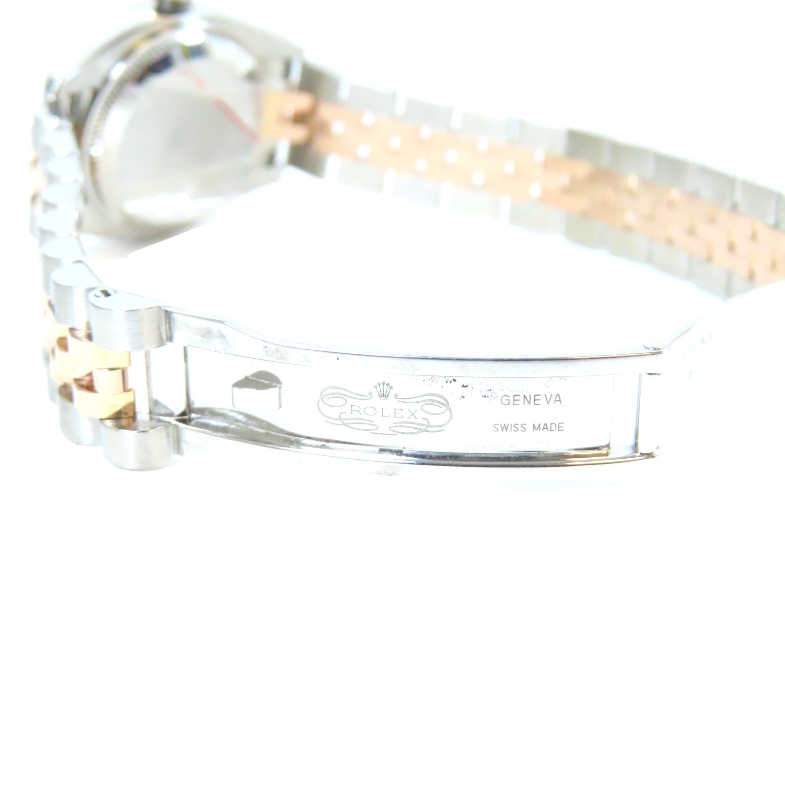 ROLEX Datejust 26mm 18K玫瑰金/不鏽鋼自動機芯手錶玫瑰金色/銀色
