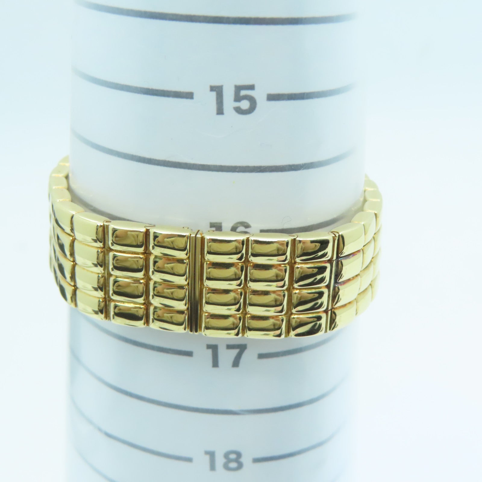 CARTIER 【激減優惠】Tank American 18K黃金手錶石英機芯米色