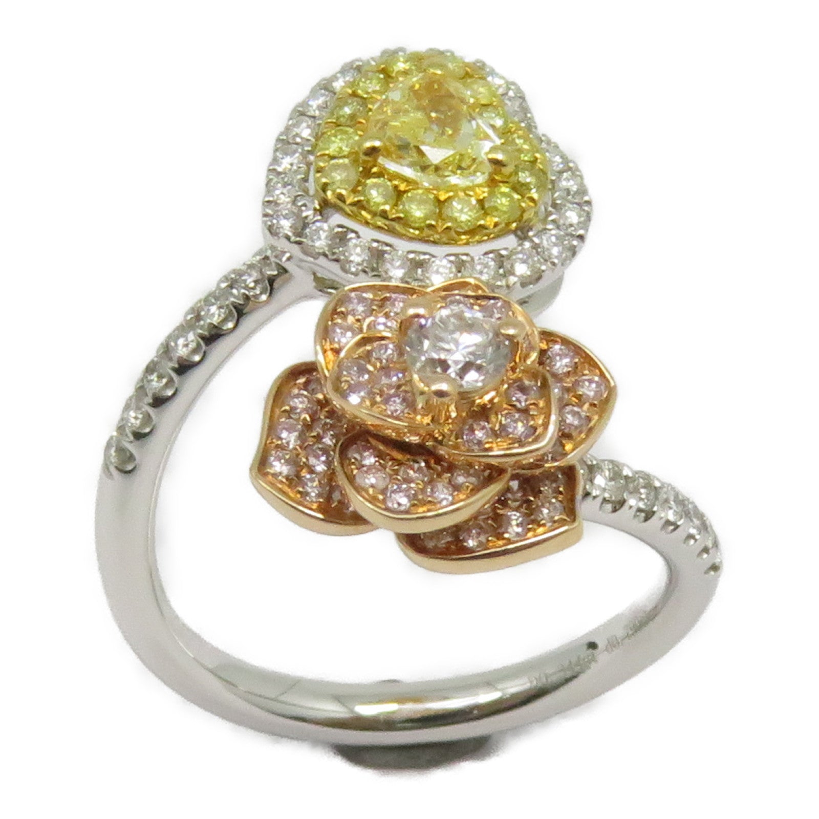 JEWELRY 【激減優惠】18K黃金/白金Diamond Ring 0.344ct/0.79ct鑽石戒指US#6.0