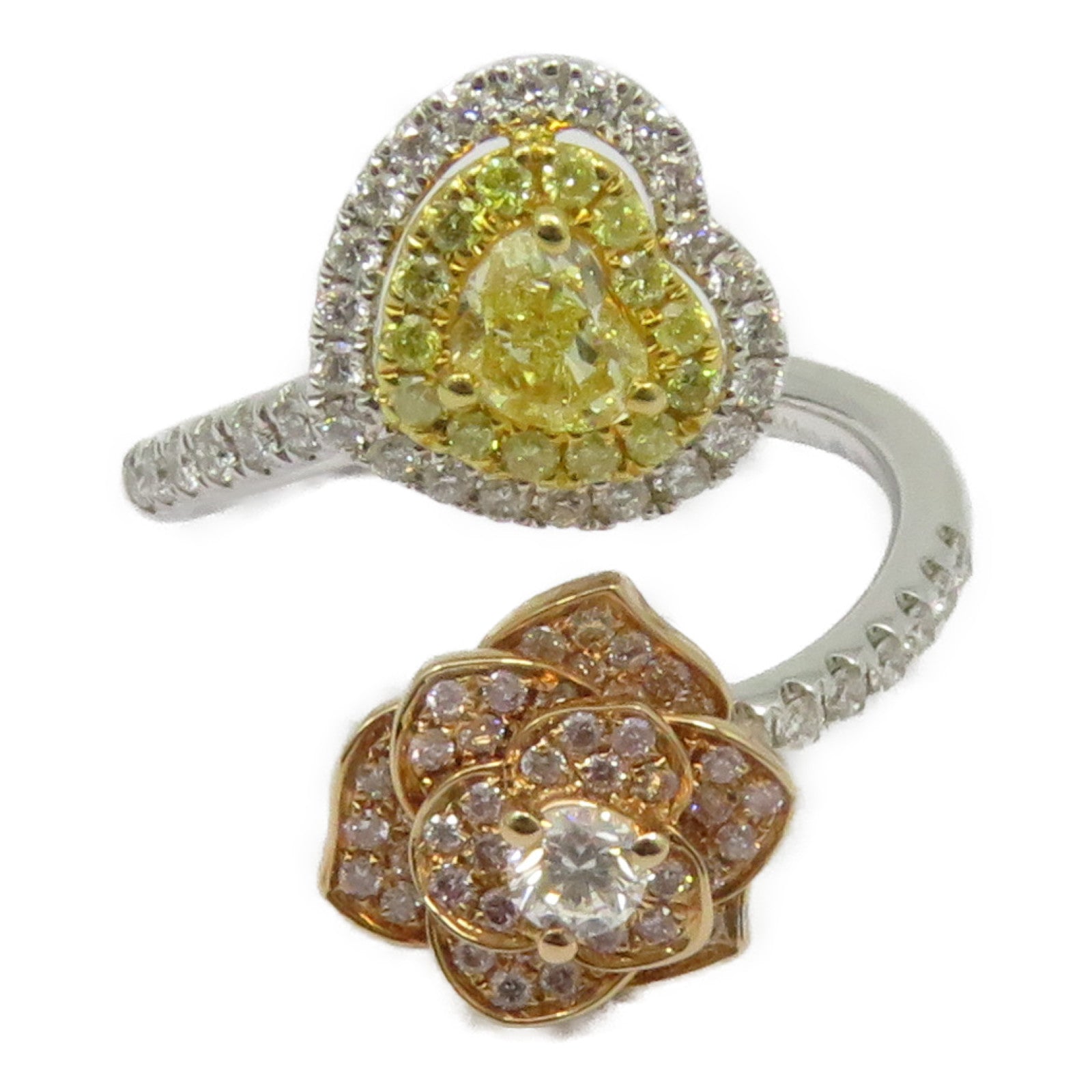 JEWELRY 【激減優惠】18K黃金/白金Diamond Ring 0.344ct/0.79ct鑽石戒指US#6.0