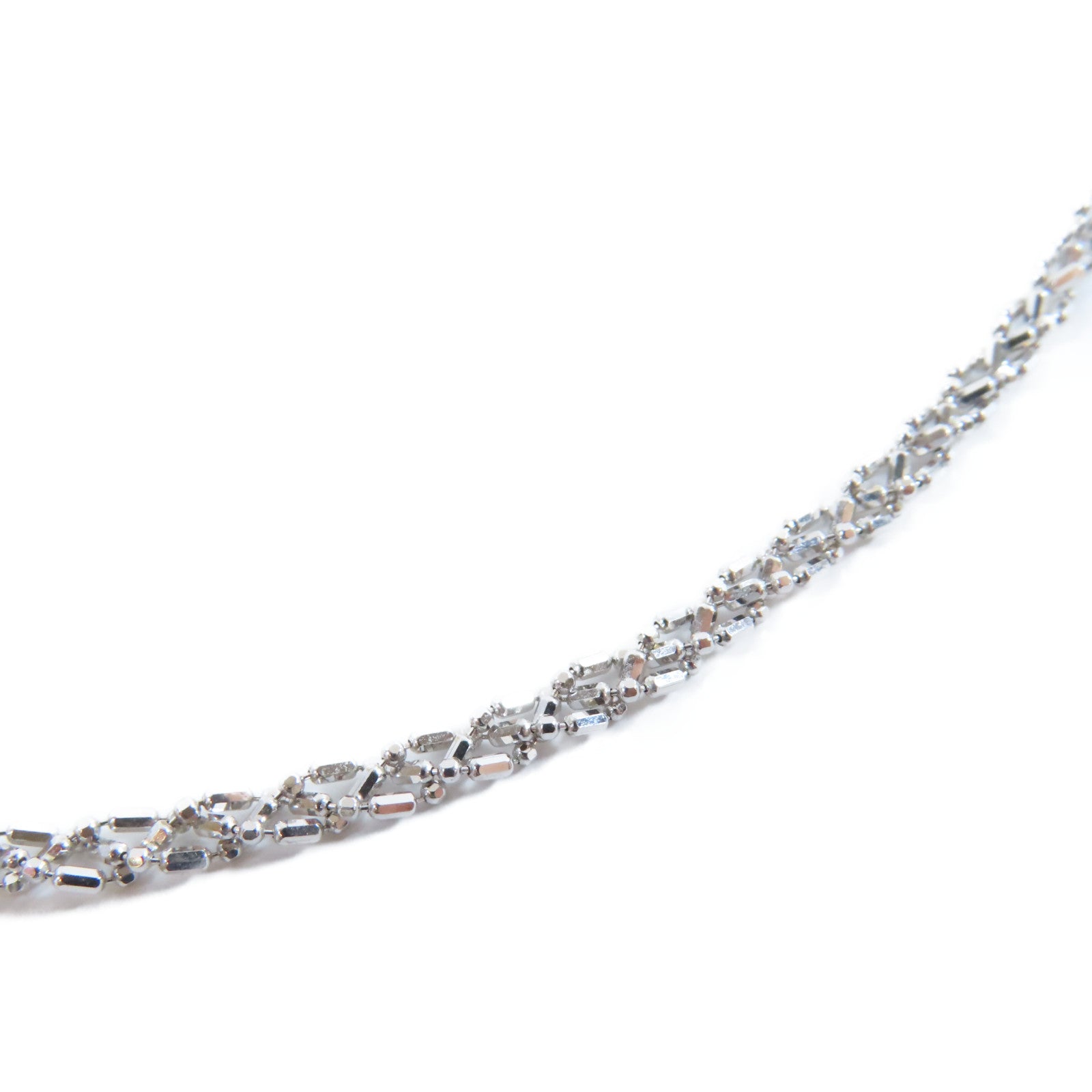 JEWELRY 18K白金Necklace項鍊銀色