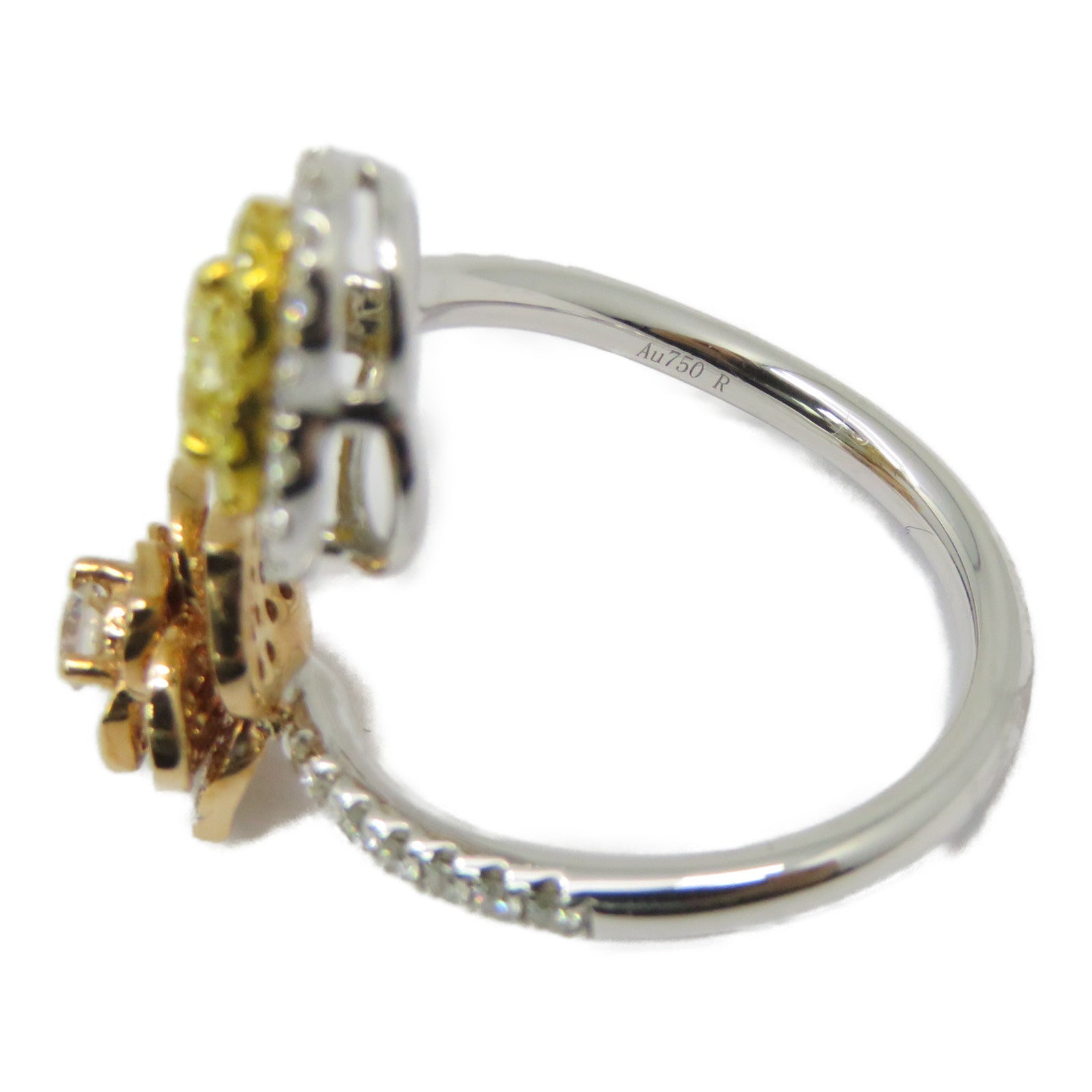 JEWELRY 【激減優惠】18K黃金/白金Diamond Ring 0.344ct/0.79ct鑽石戒指US#6.0