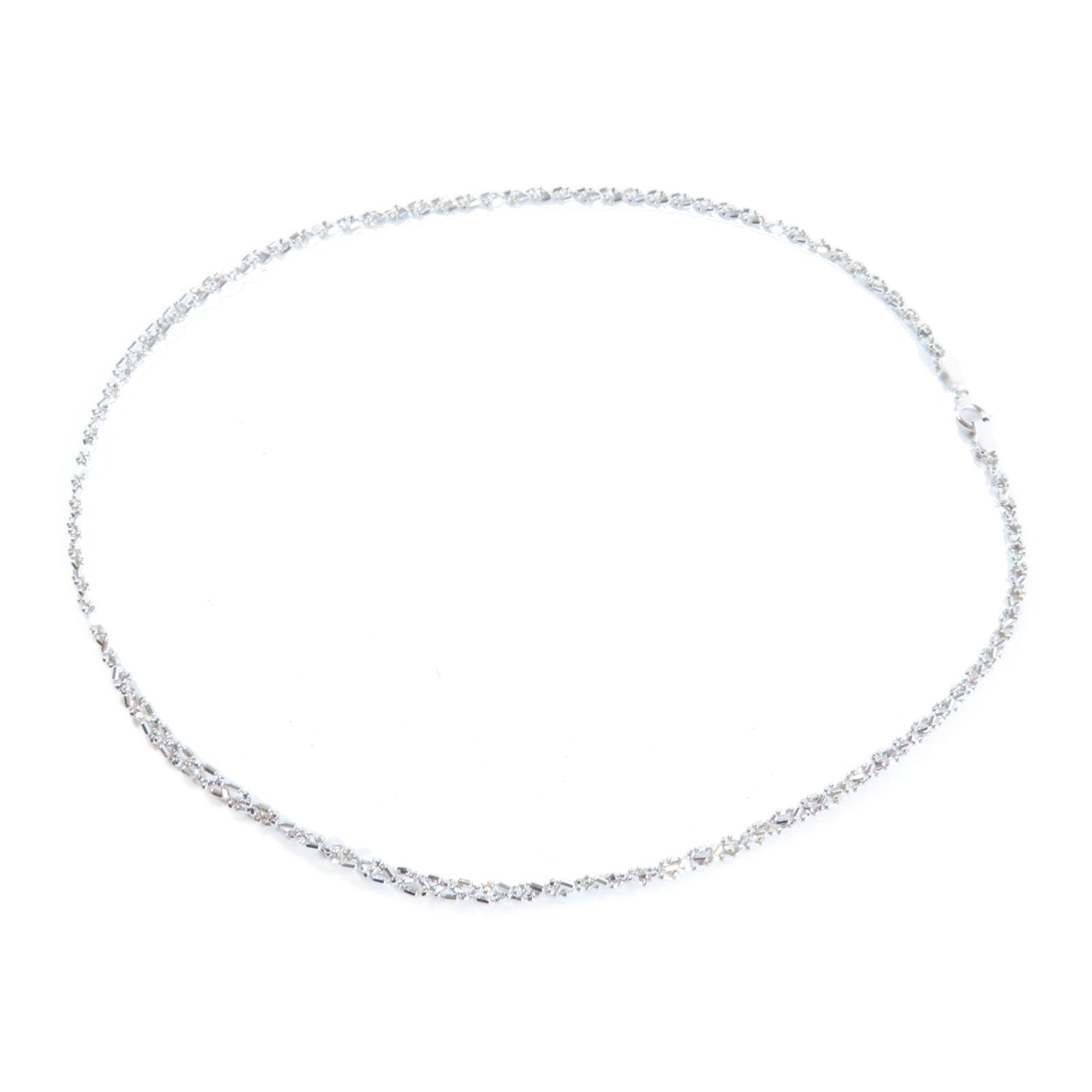 JEWELRY 18K白金Necklace項鍊銀色