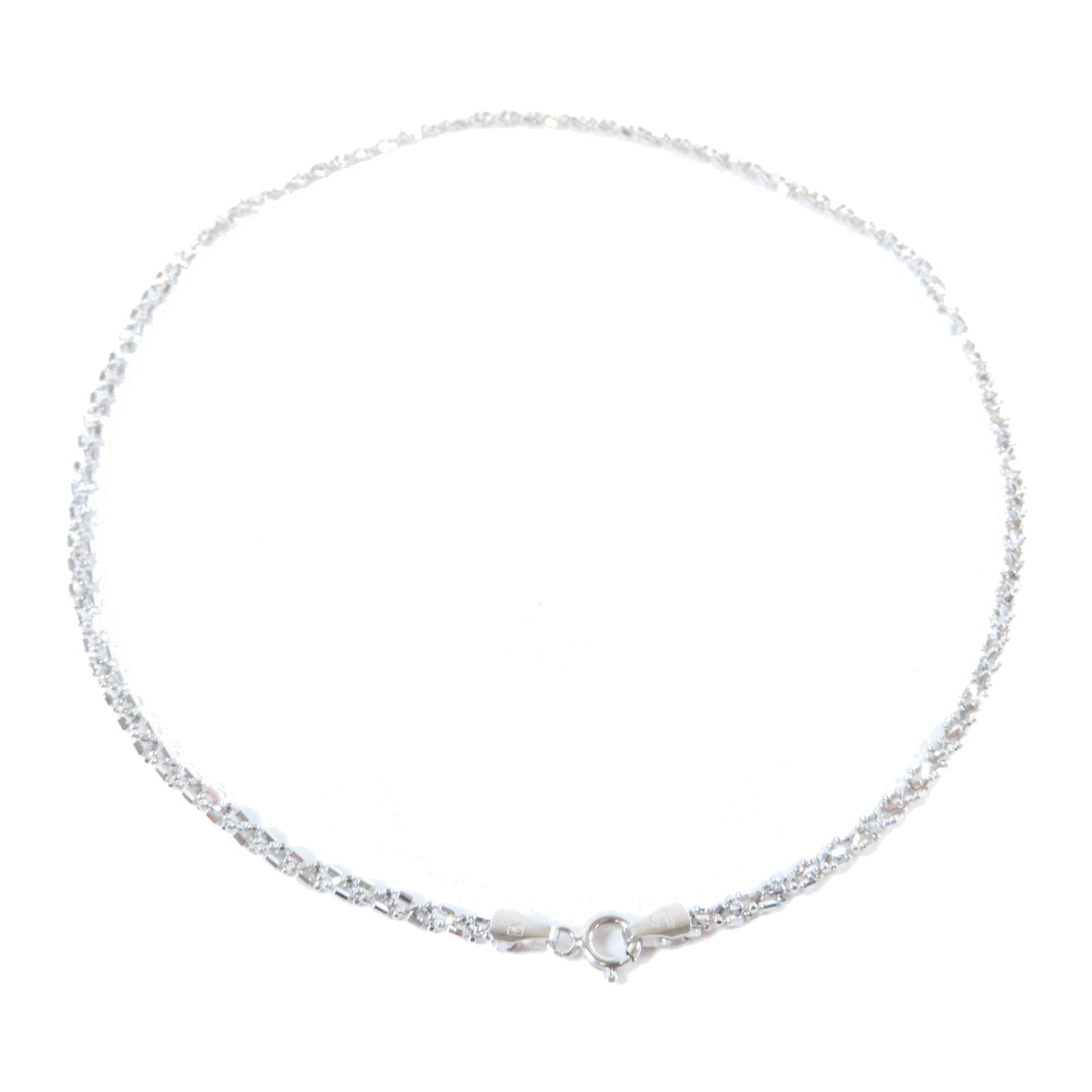 JEWELRY 18K白金Necklace項鍊銀色