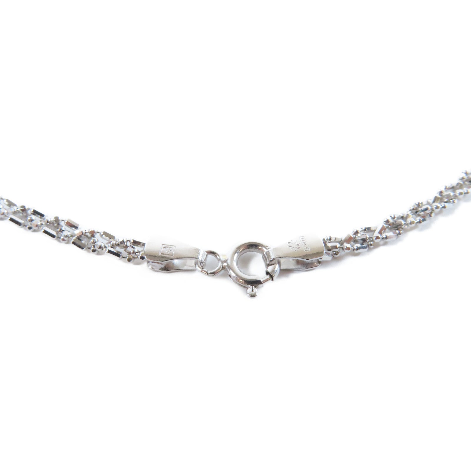 JEWELRY 18K白金Necklace項鍊銀色