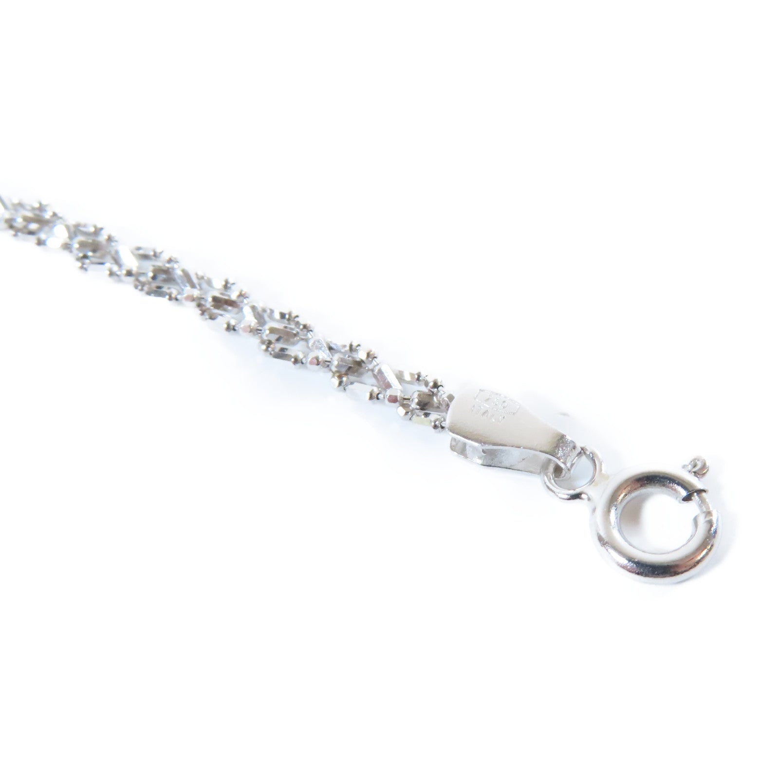 JEWELRY 18K白金Necklace項鍊銀色