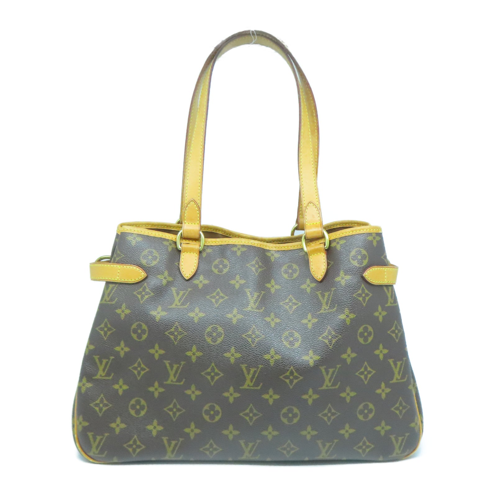 LOUIS VUITTON Monogram Batignolles Horizont金扣手挽袋/肩背袋啡色