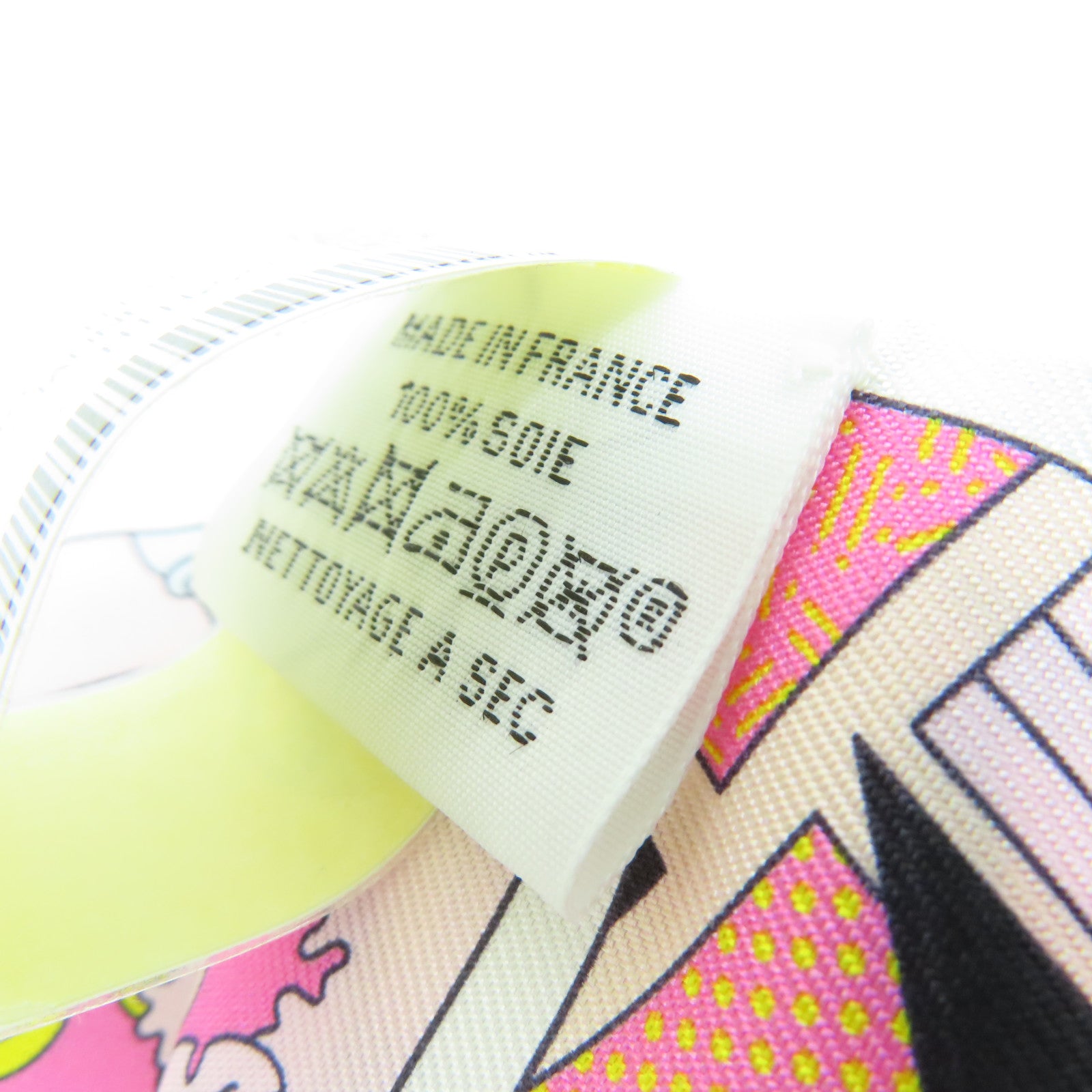 HERMES 絲質Twilly絲巾彩色