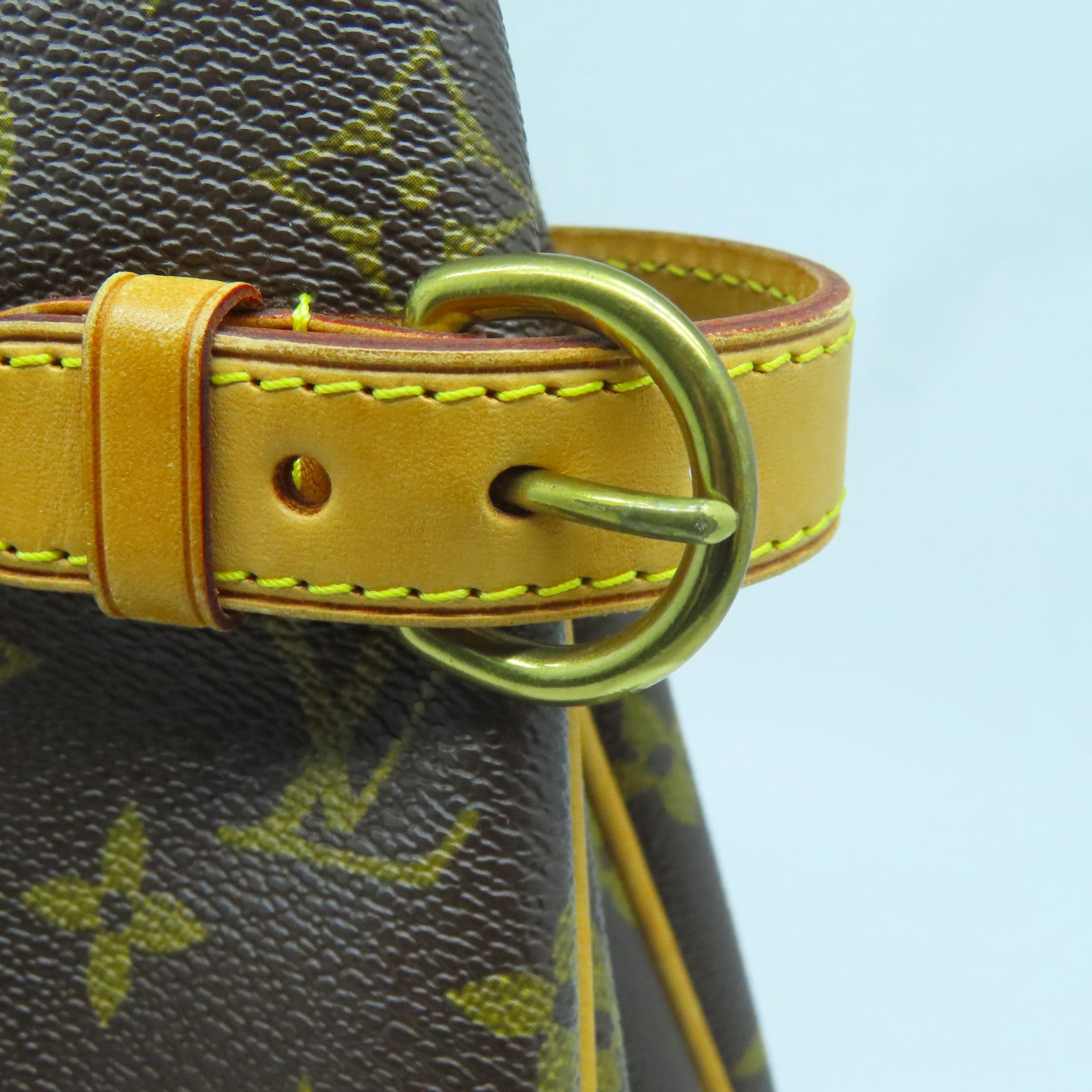 LOUIS VUITTON Monogram Batignolles Horizont金扣手挽袋/肩背袋啡色