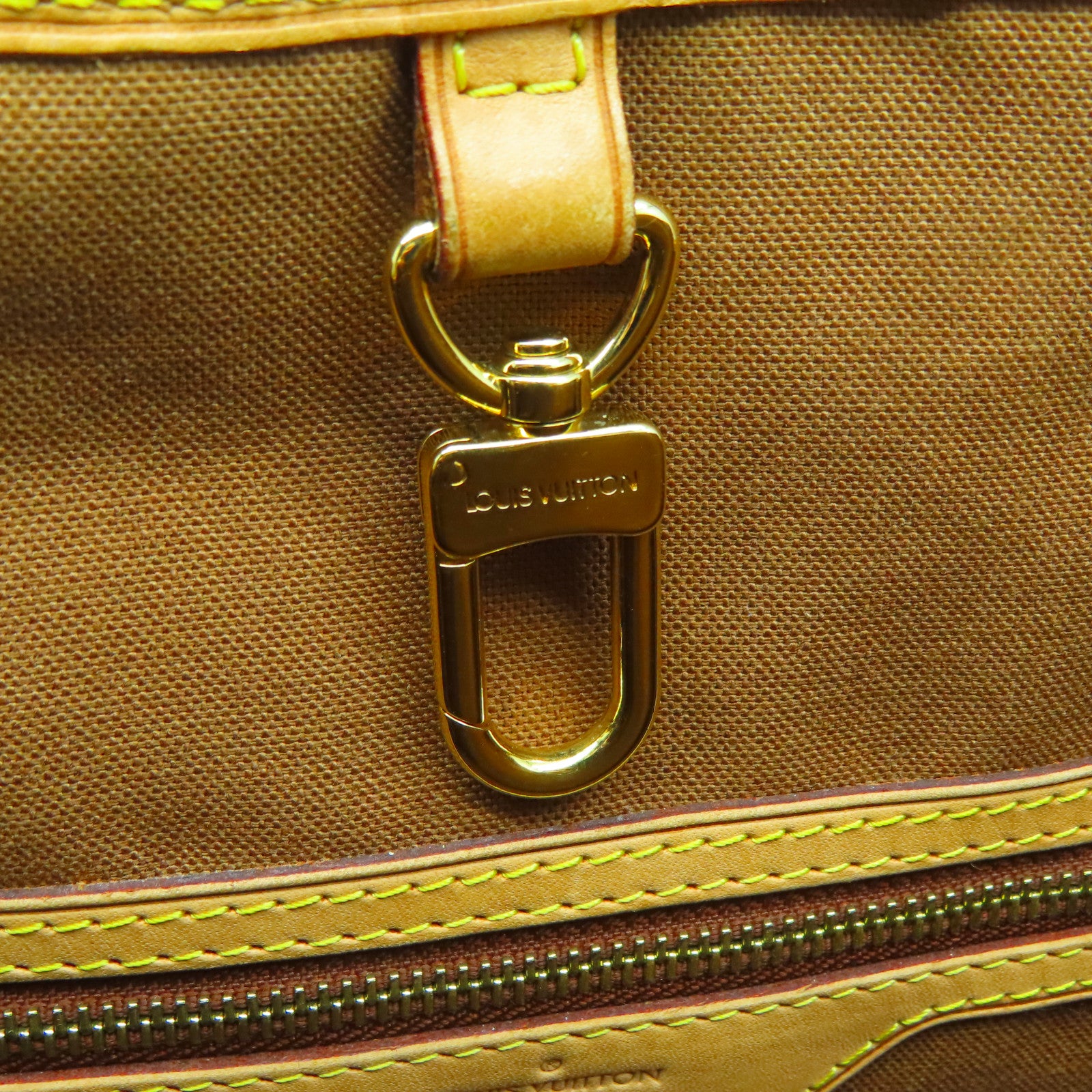 LOUIS VUITTON Monogram Batignolles Horizont金扣手挽袋/肩背袋啡色