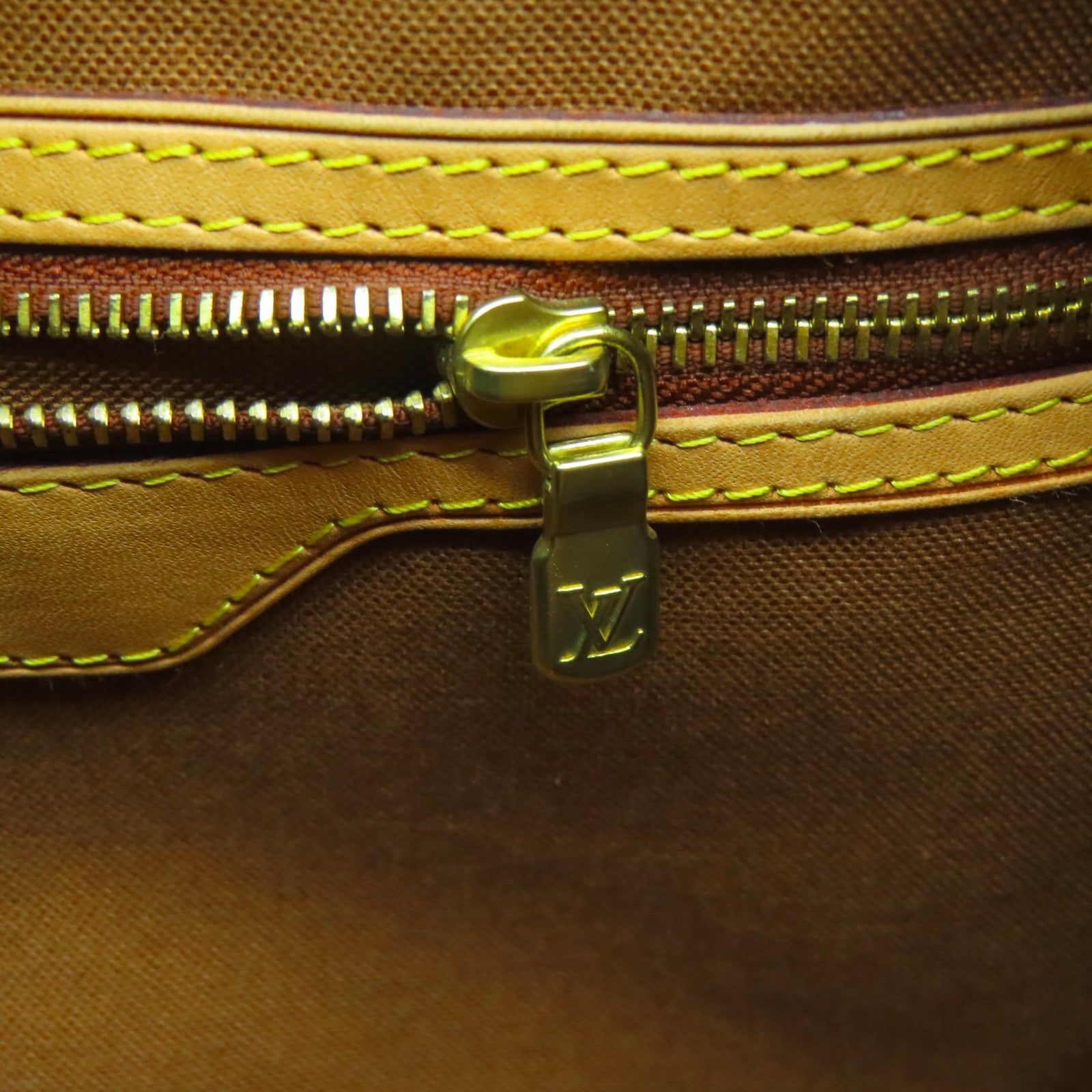 LOUIS VUITTON Monogram Batignolles Horizont金扣手挽袋/肩背袋啡色