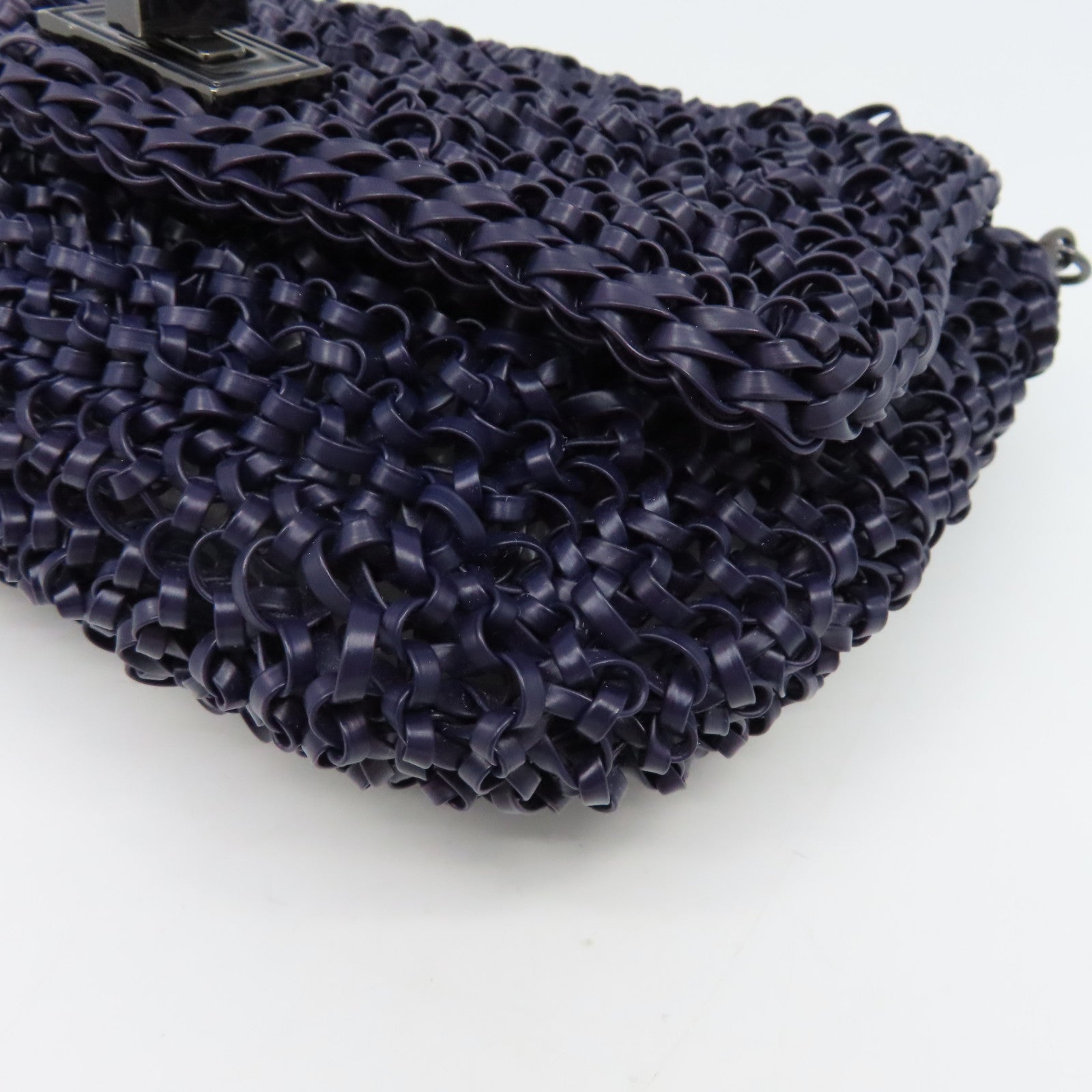 ANTEPRIMA PVC Chain Shoulder Bag Purple