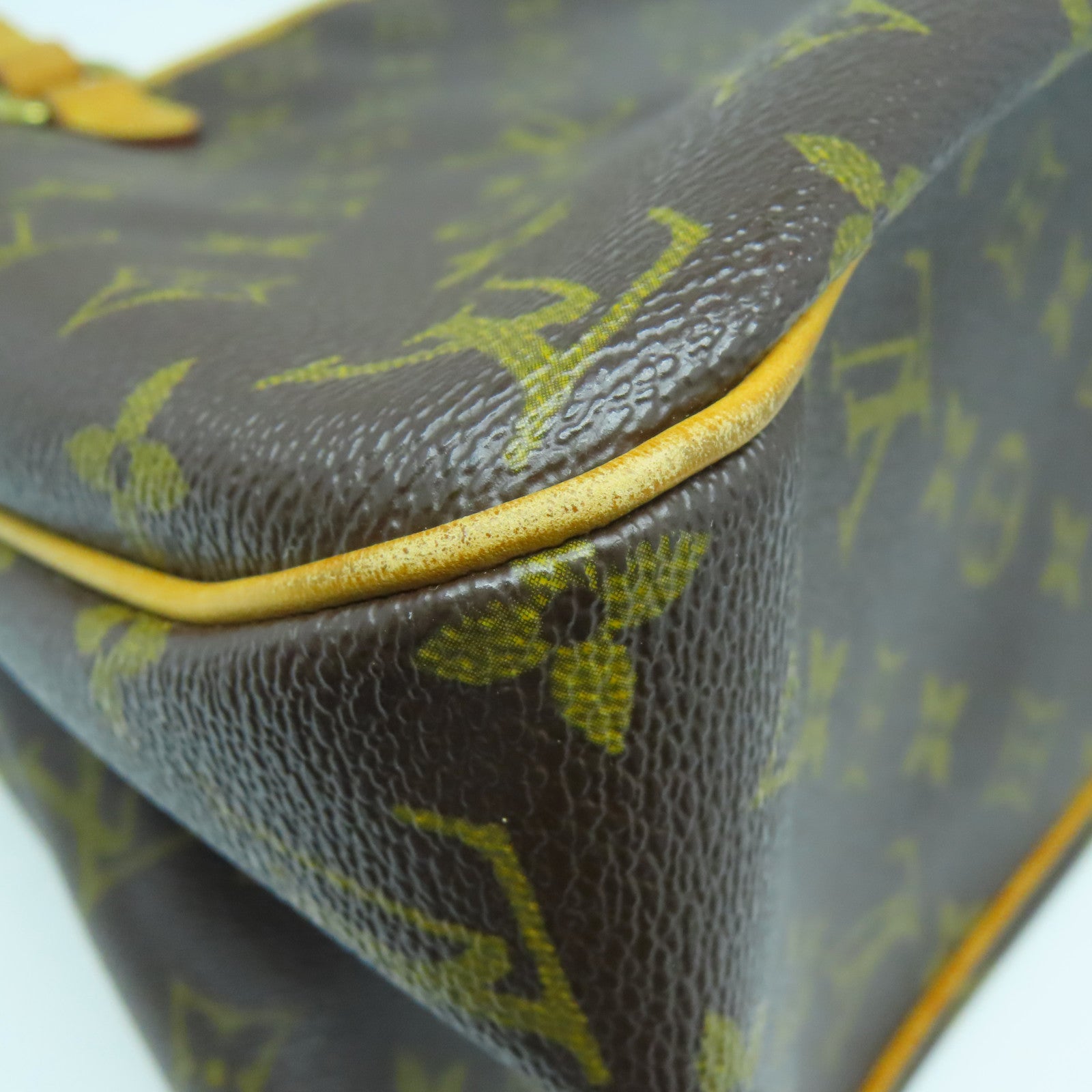 LOUIS VUITTON Monogram Batignolles Horizont金扣手挽袋/肩背袋啡色