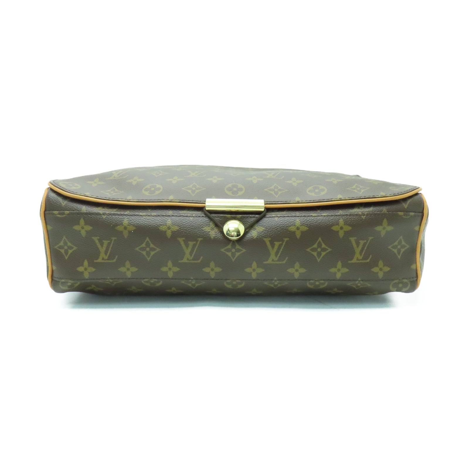 LOUIS VUITTON Monogram Abbesses金扣肩背袋啡色