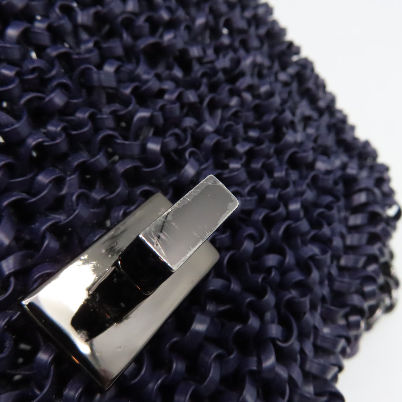 ANTEPRIMA PVC Chain Shoulder Bag Purple