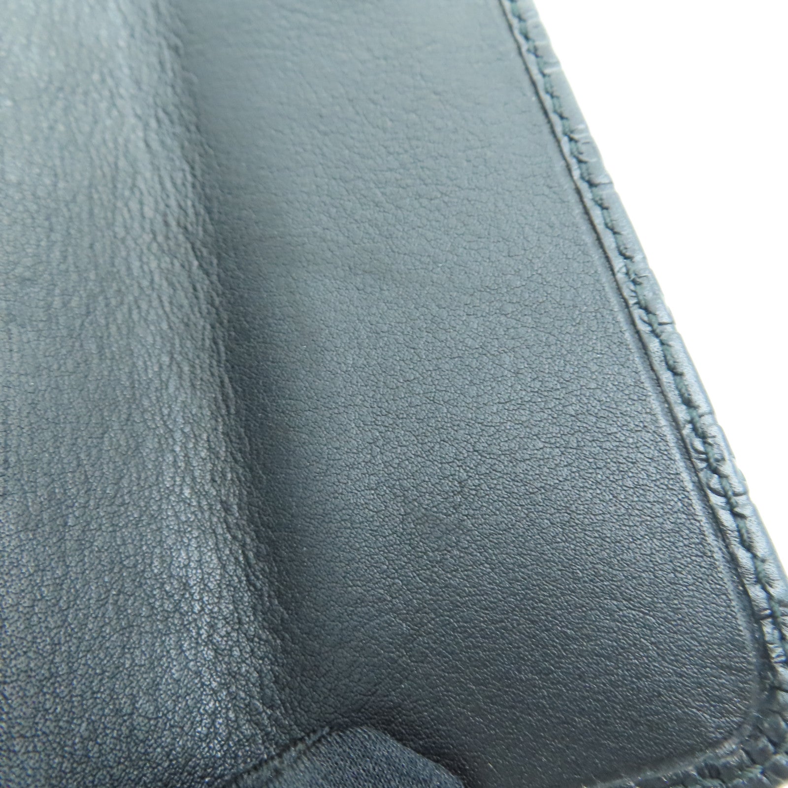 GUCCI 牛皮皮革Long Wallet金扣長錢包黑色