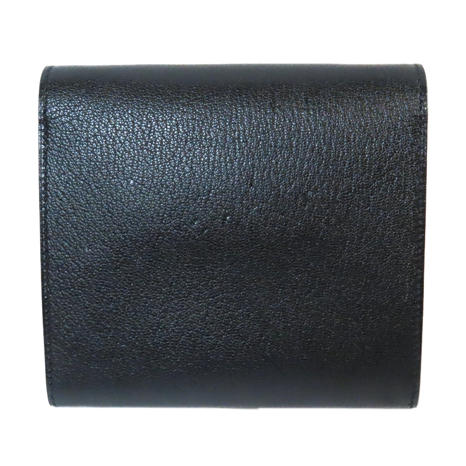 HERMES Chevre皮革Cinhetic Mini銀扣肩背袋黑色