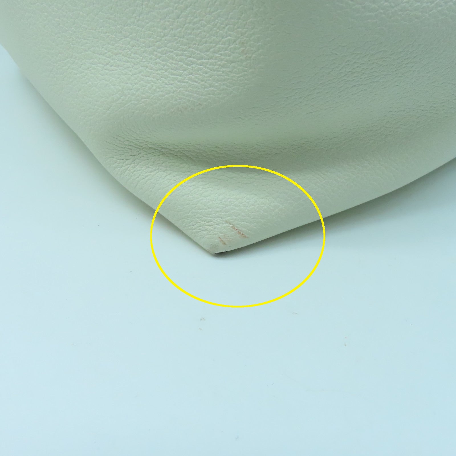 HERMES Evercolor皮革Licol Hermes 17銀扣肩背袋白色/紅色