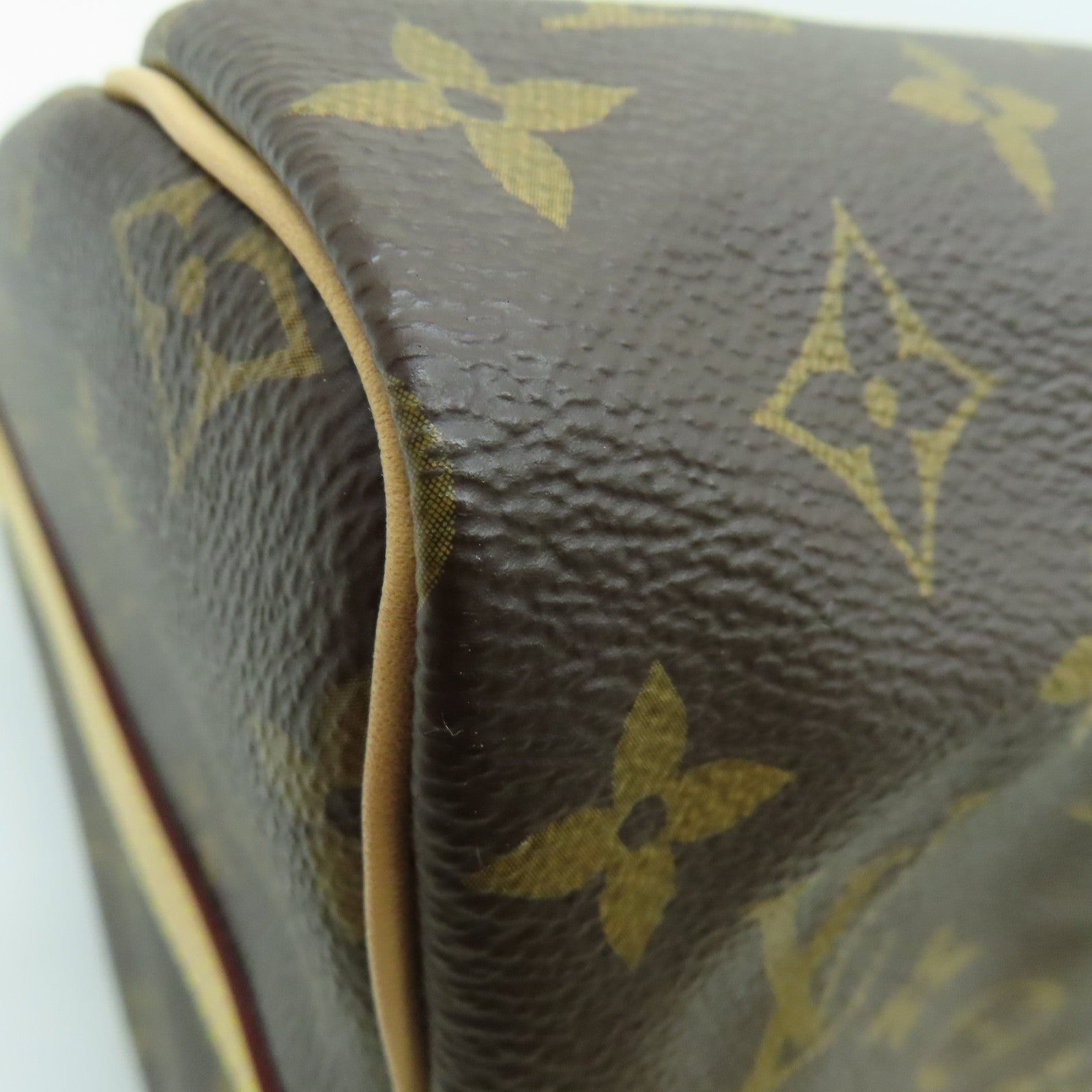LOUIS VUITTON Monogram Speedy Bandouliere 30金扣手挽肩背兩用袋啡色