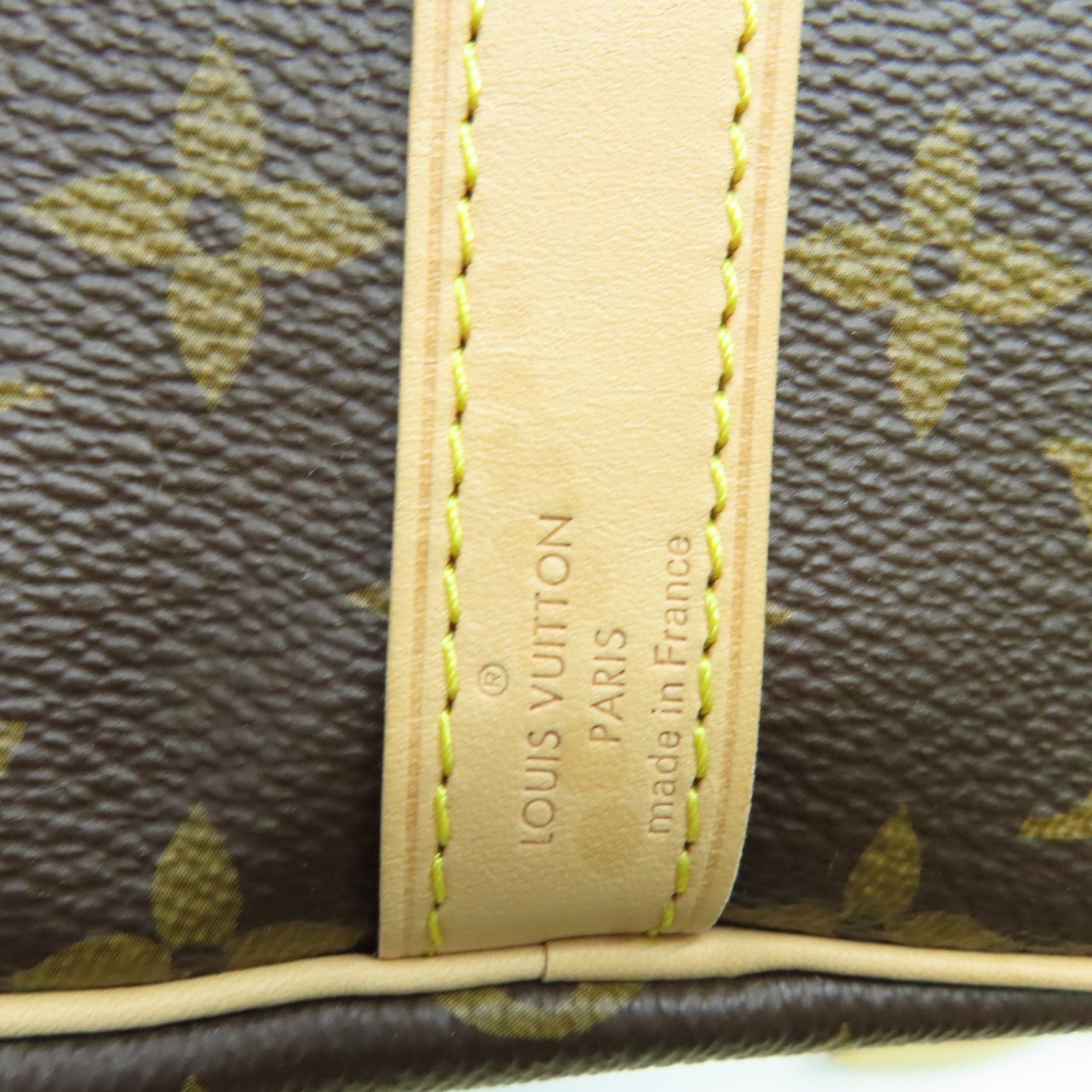 LOUIS VUITTON Monogram Speedy Bandouliere 30金扣手挽肩背兩用袋啡色
