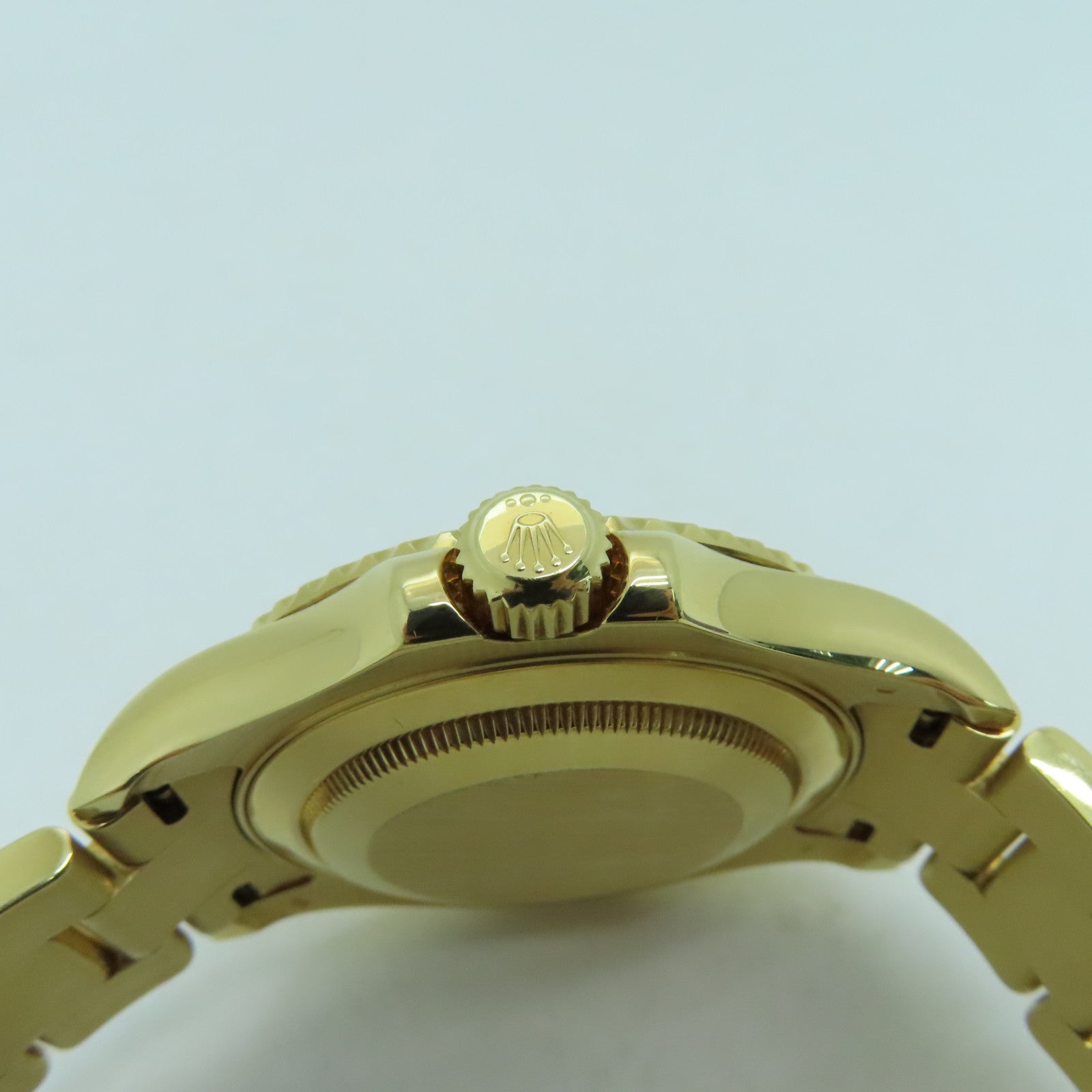 ROLEX Yacht Master 18K黃金手錶自動機芯白色