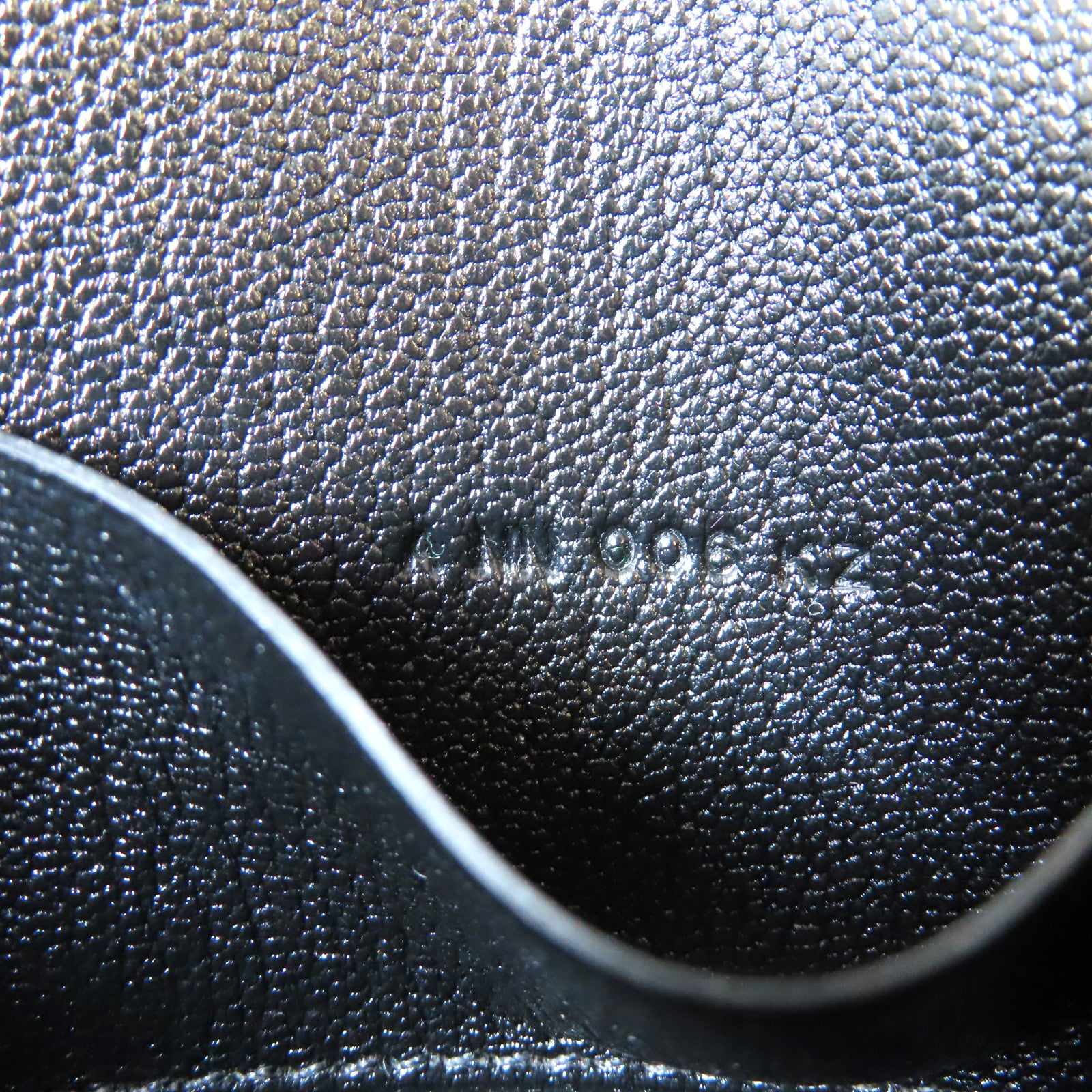 HERMES Chevre皮革Cinhetic Mini銀扣肩背袋黑色